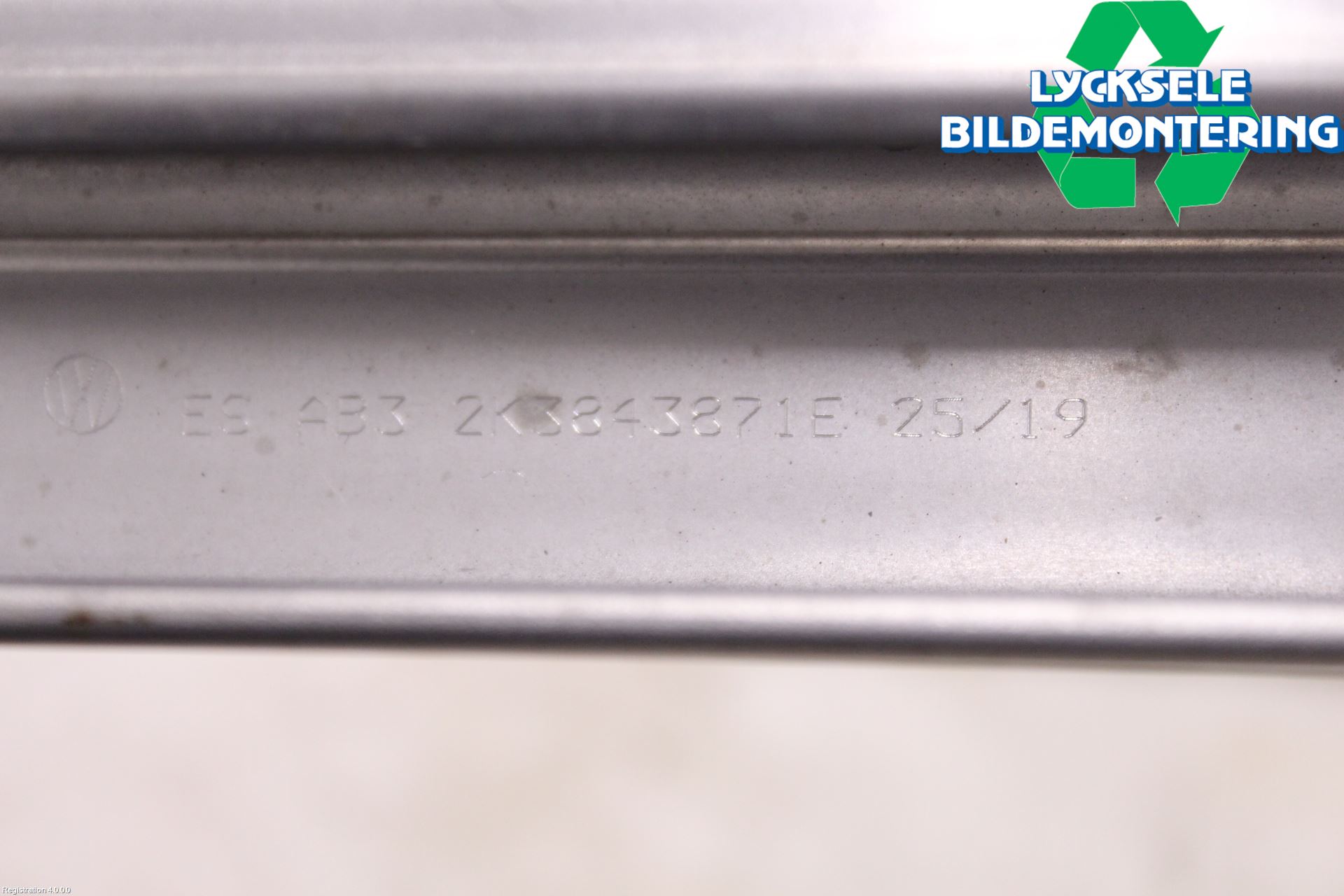 Volkswagen VW CADDY 16-20 Glidskena Skjutdörr Vä