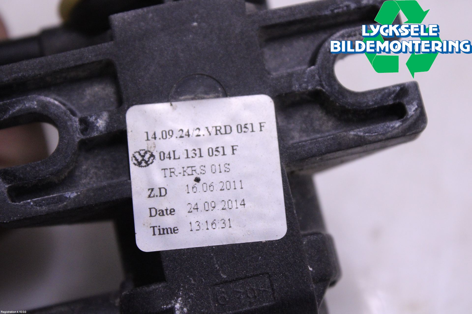 Volkswagen VW GOLF / E-GOLF VII 13-20 Magnetventil Laddtryck