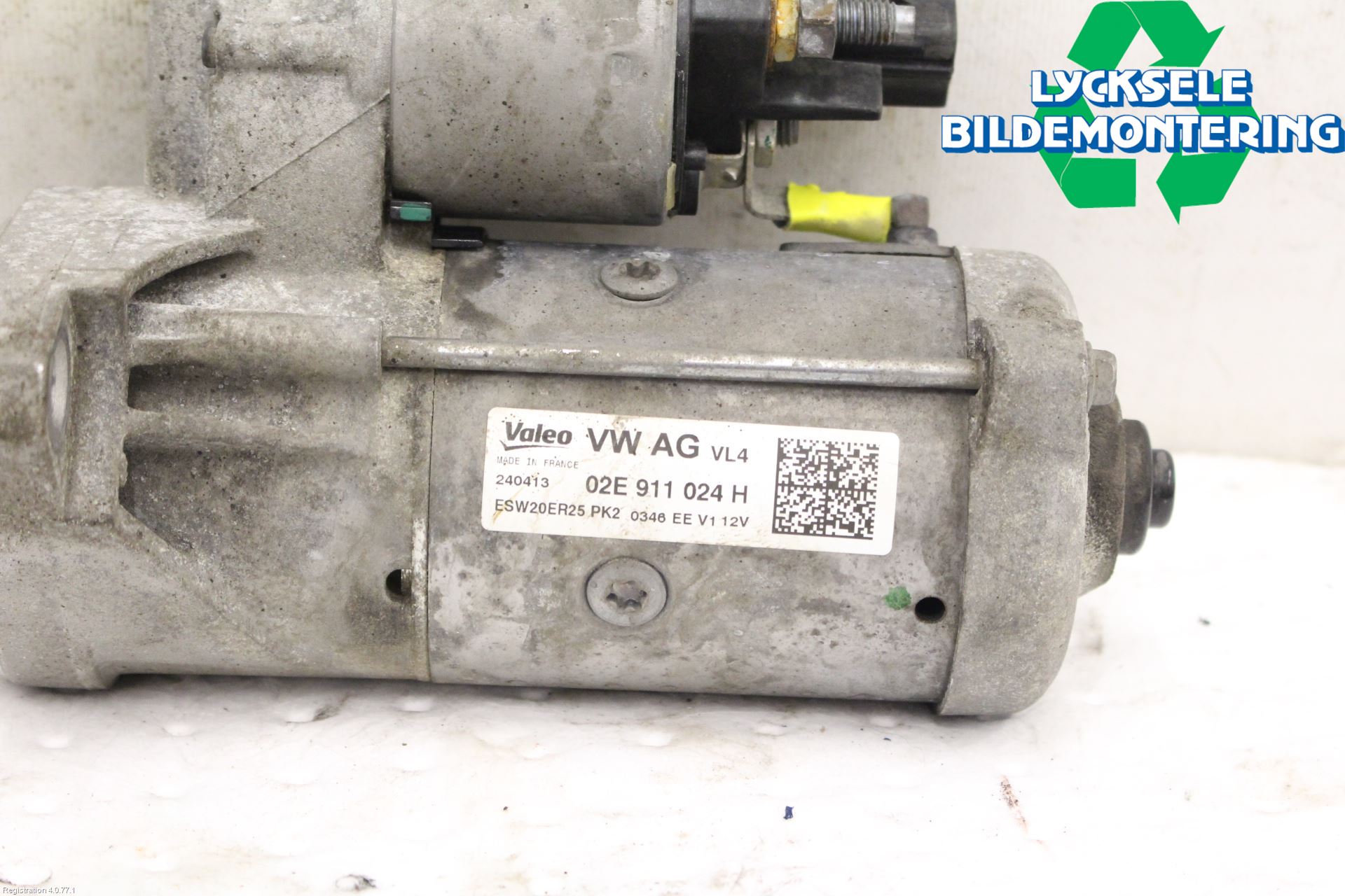 Volkswagen VW PASSAT 11-14 Startmotor Diesel