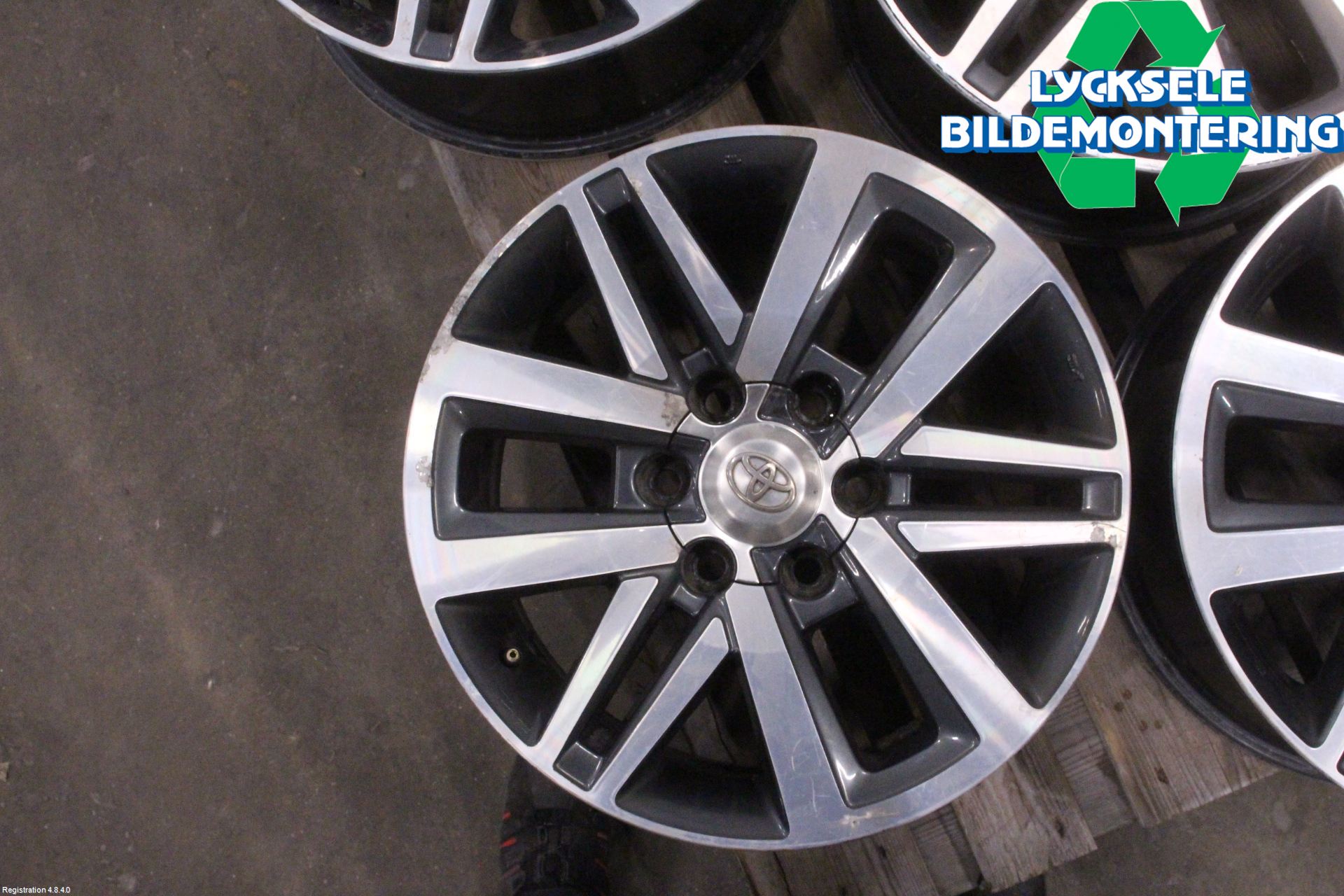 Toyota HILUX 16- Fälgsats Aluminium