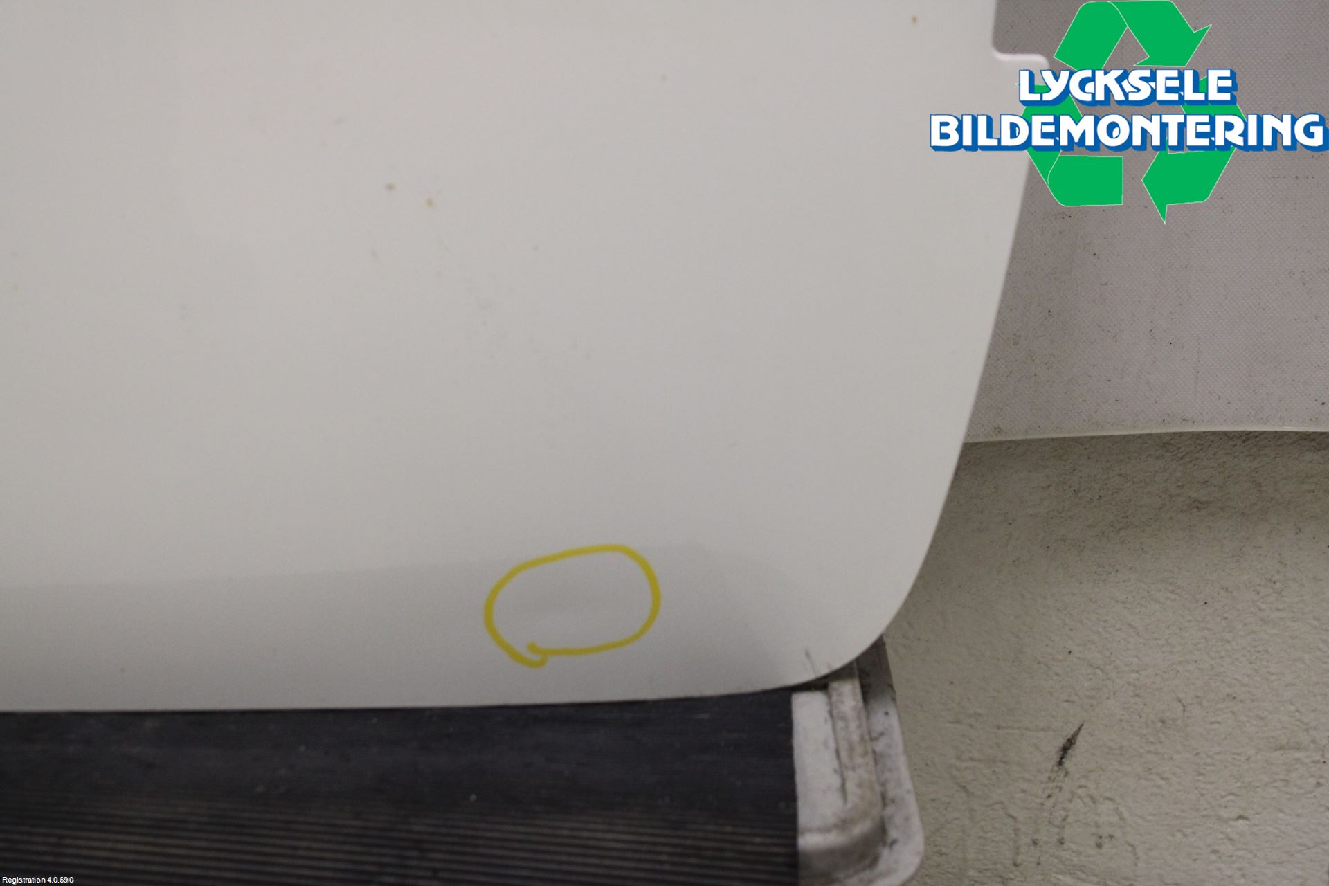 Opel COMBO D 12-18 Dörr Bak Van-Skåp Höger