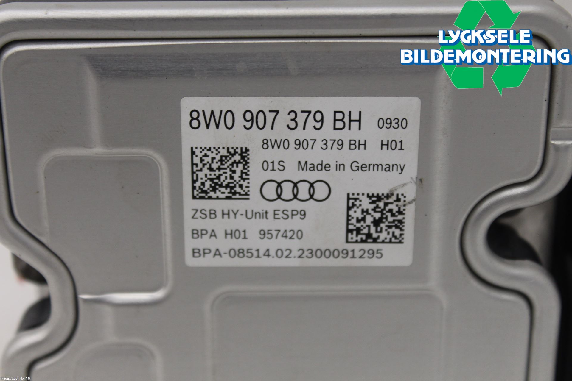 Audi A4/S4 B9 20- Abs Hydraulaggregat