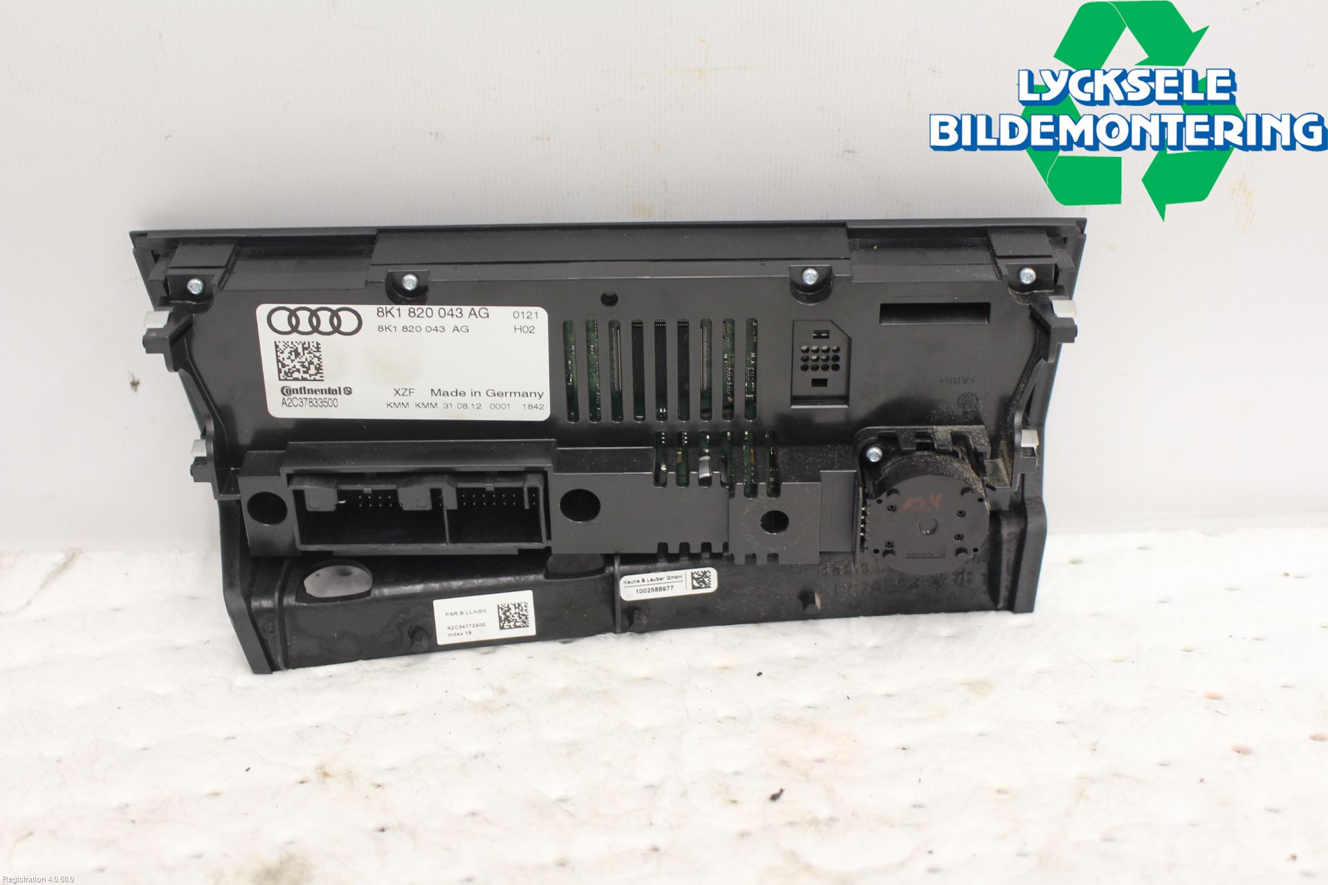 Audi A4 12-15 Ac Styrenhet Ac Manöveren