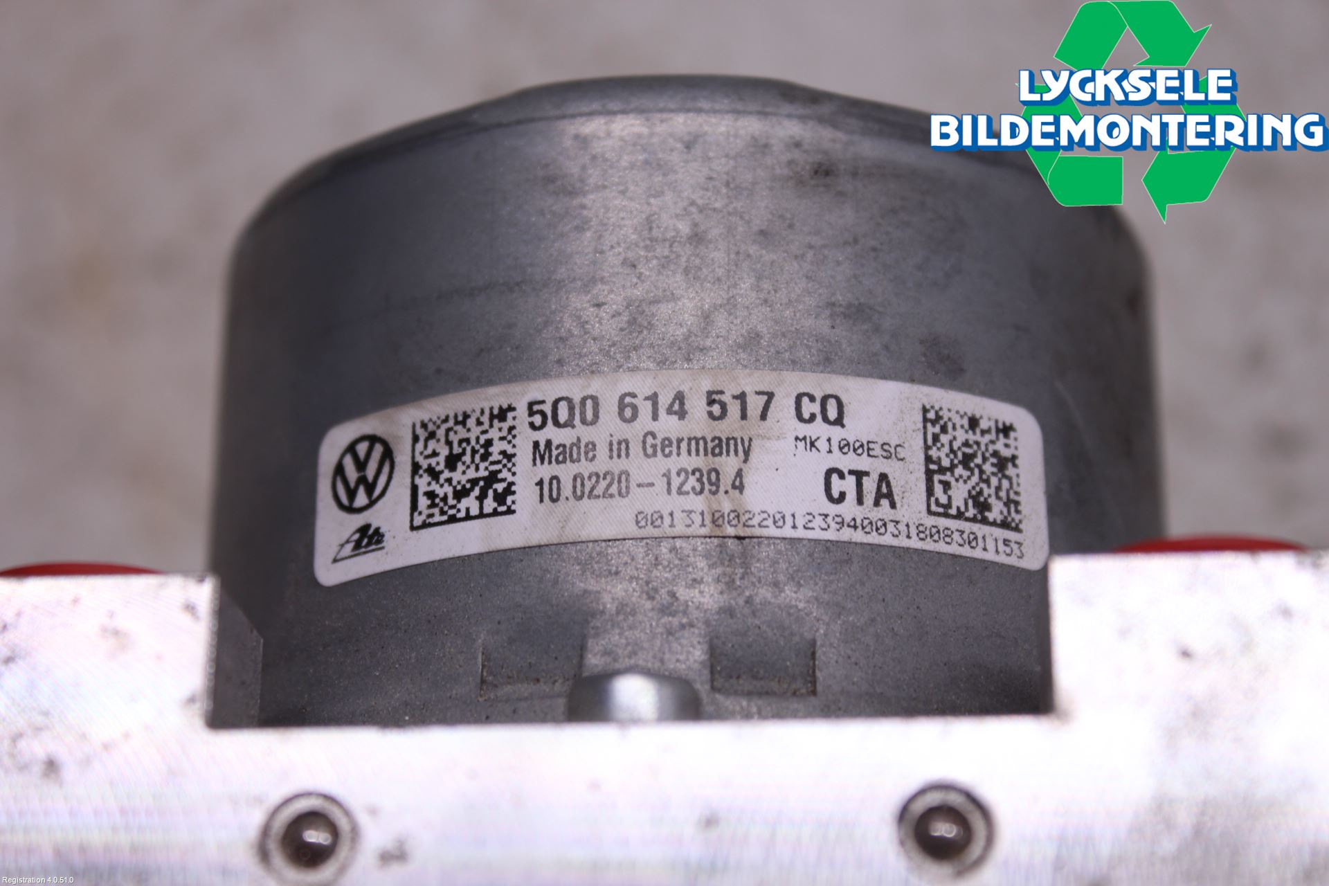 Volkswagen VW GOLF / E-GOLF VII 13-20 Abs Hydraulaggregat