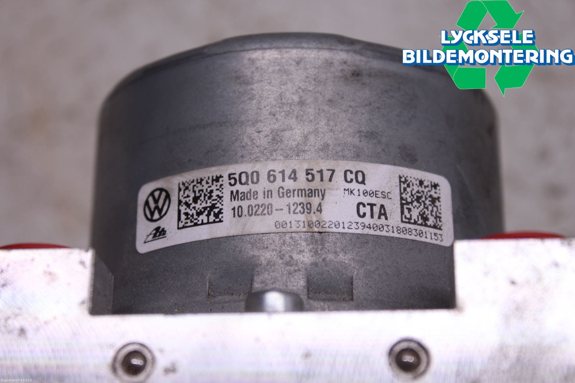 Volkswagen VW GOLF / E-GOLF VII 13-20 Abs Hydraulaggregat