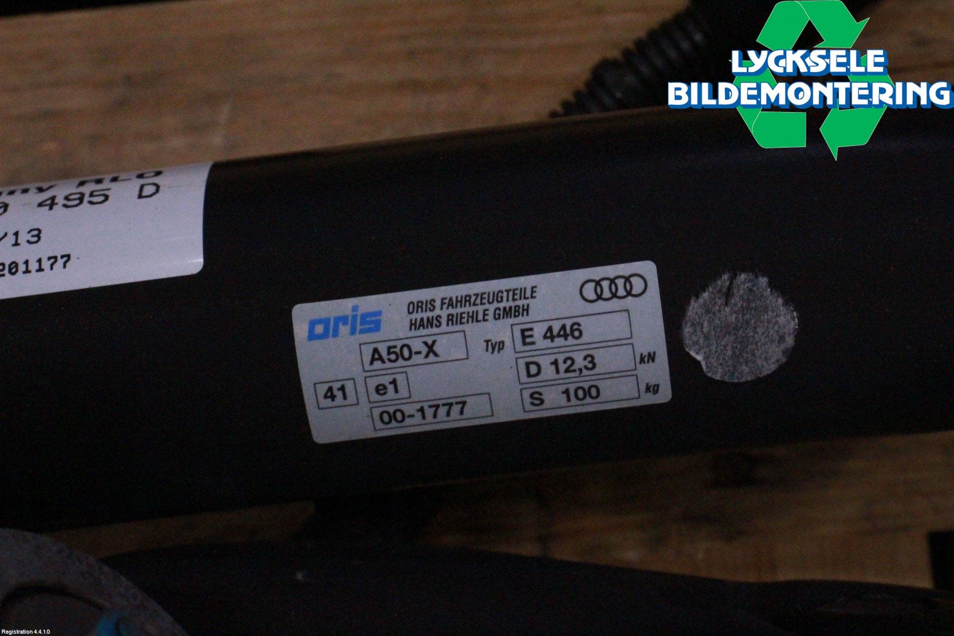 Audi Q5 09-16 Dragkrok