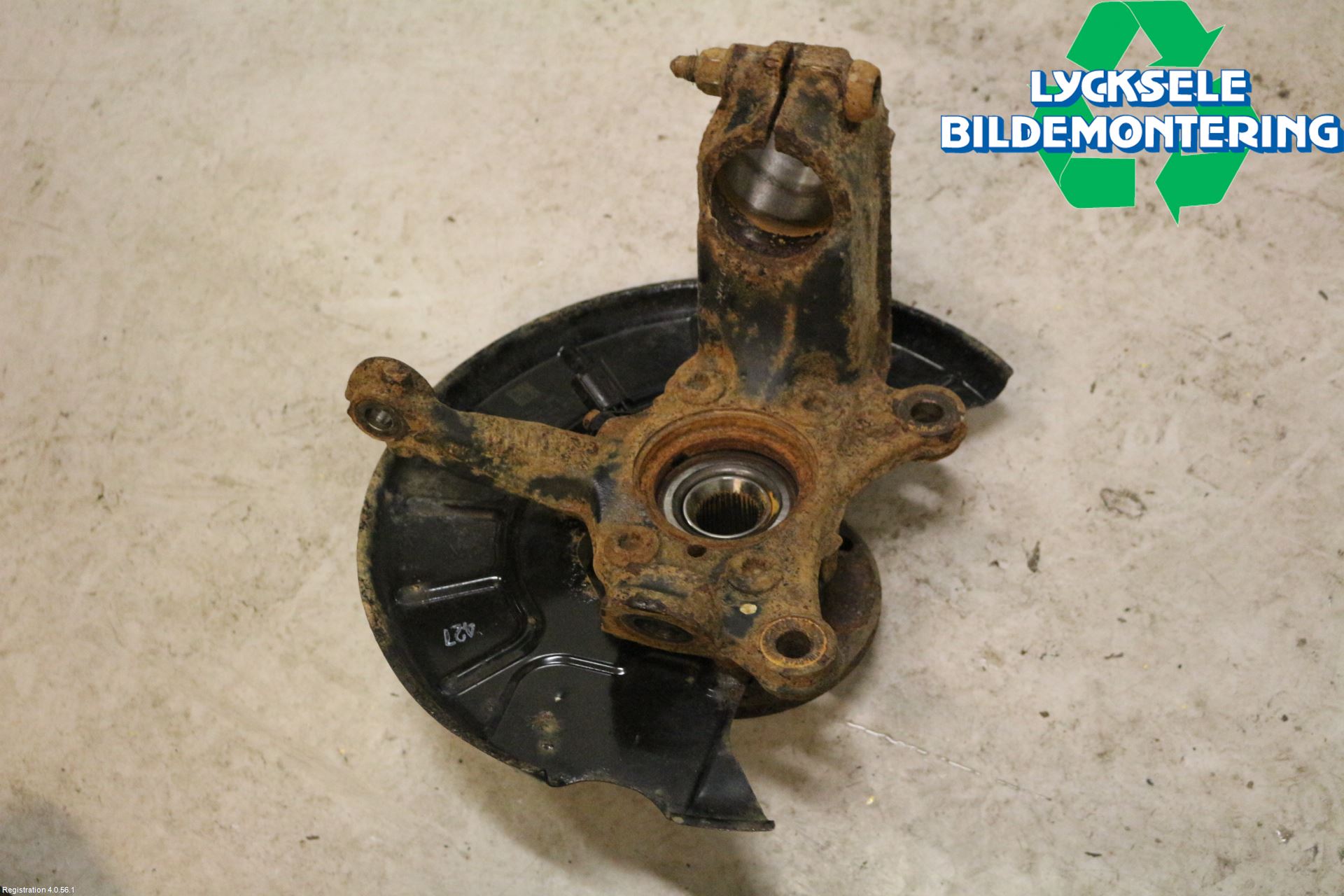 Volkswagen VW CADDY 16-20 Styrspindel Lagerhus Vä