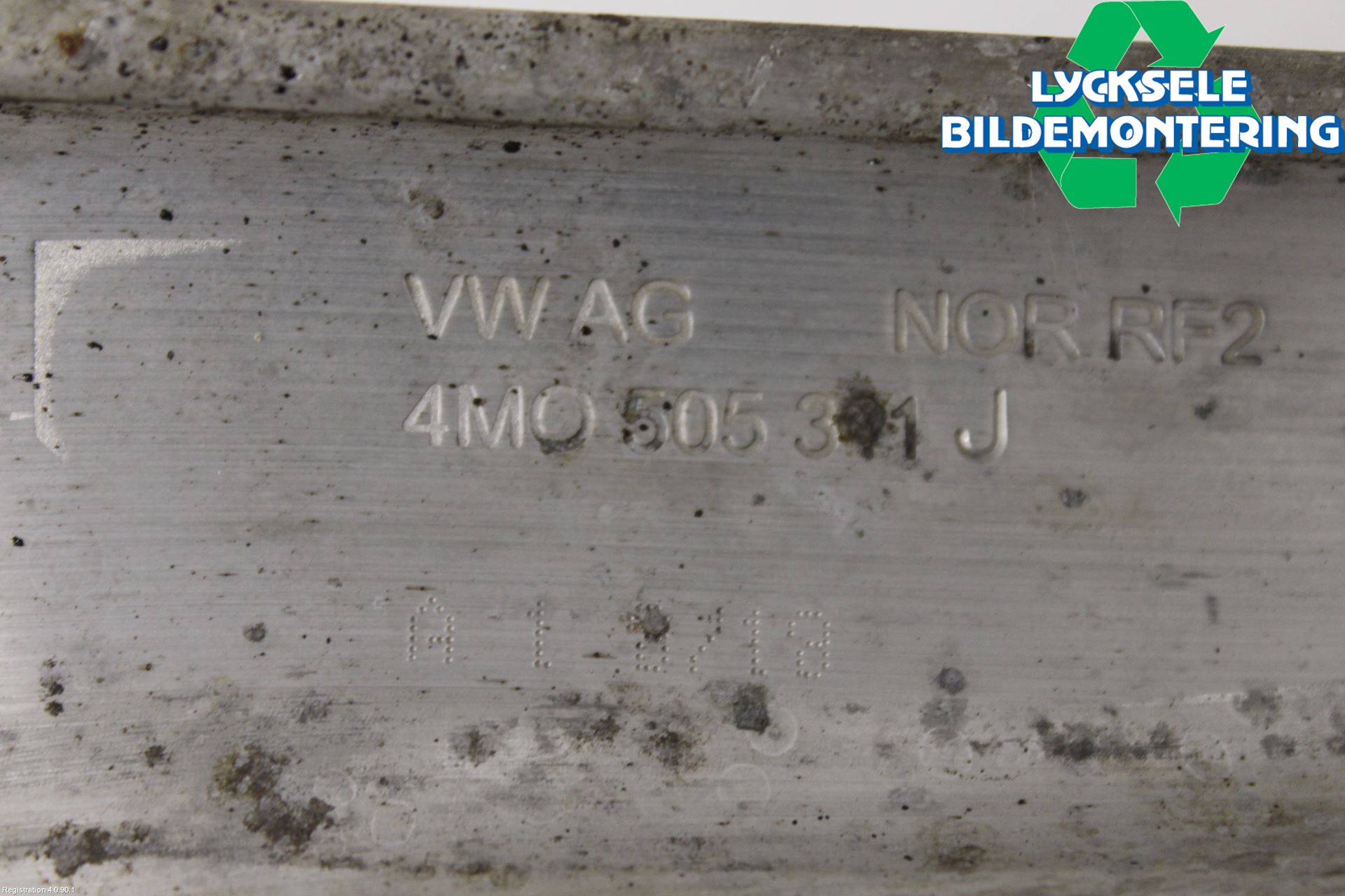Volkswagen VW TOUAREG CR 18- Bärarm Bak Höger
