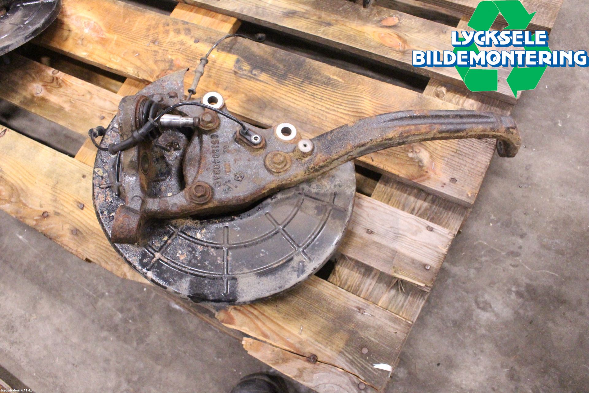 Lancia THEMA Styrspindel Lagerhus Hö