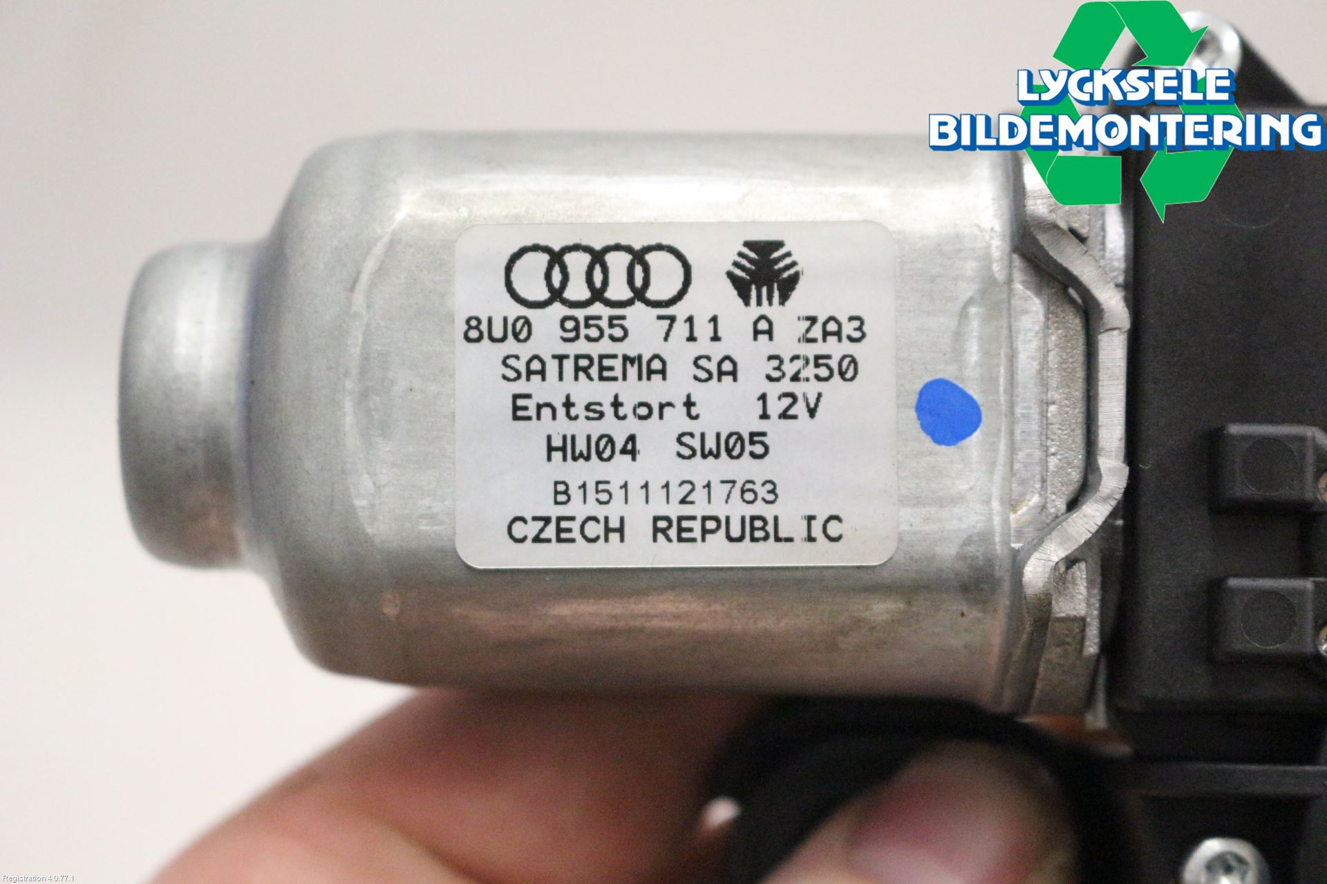 Audi Q3 8U 12-18 Torkarmotor Baklucka