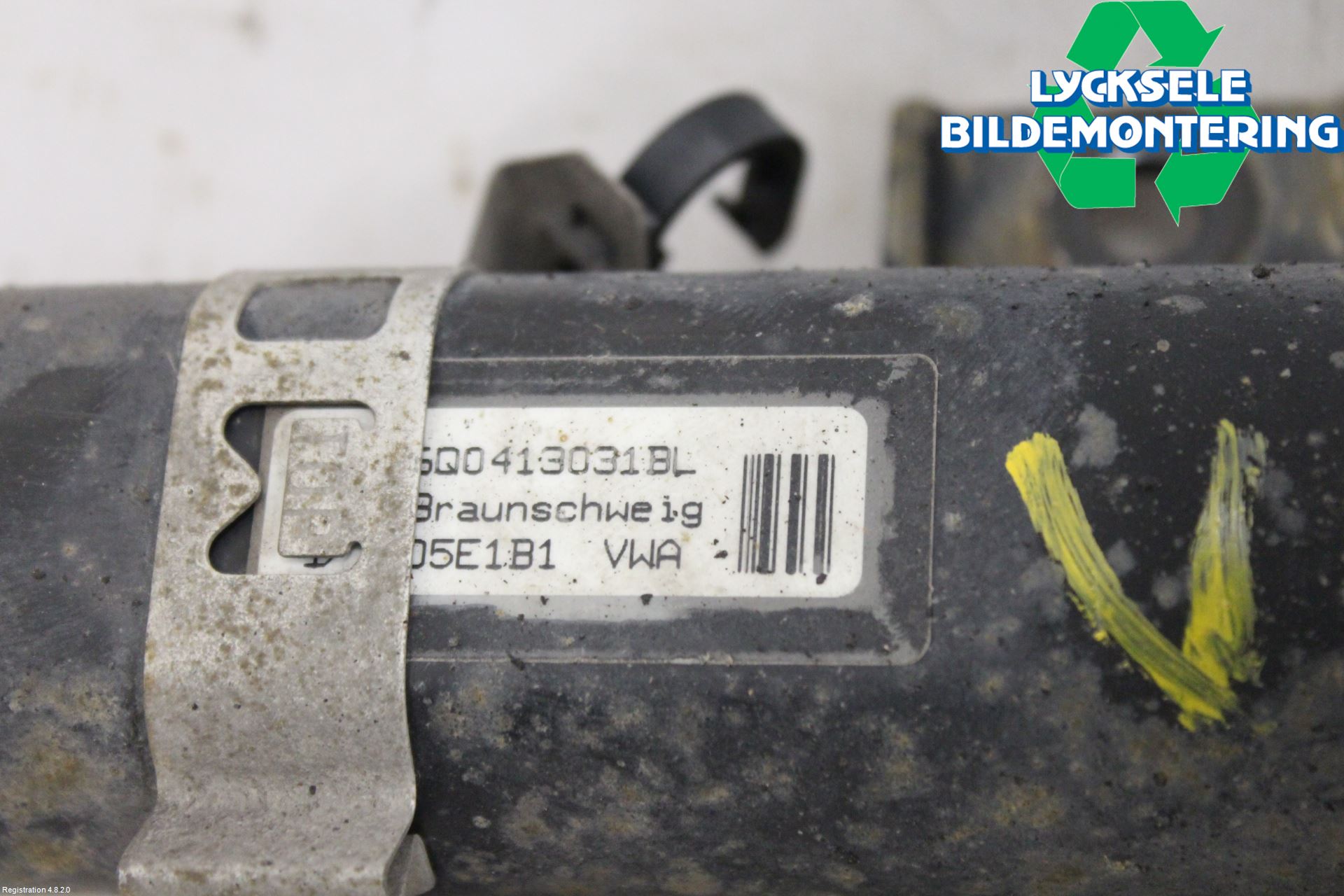 Skoda PRAKTIK Fjäderben Fram Vänster