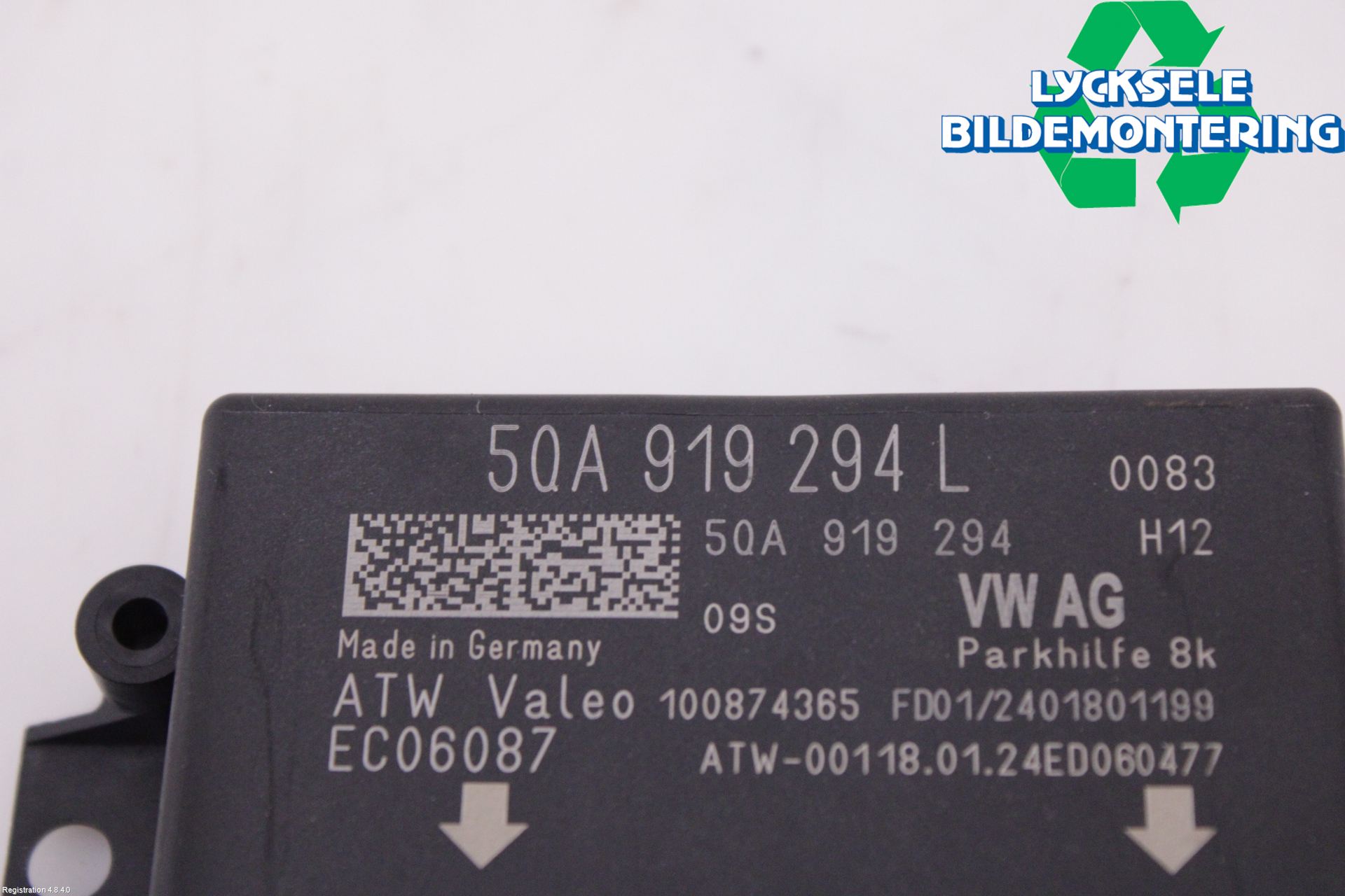 Skoda KAMIQ 20- Styrenhet Parkeringshjälp