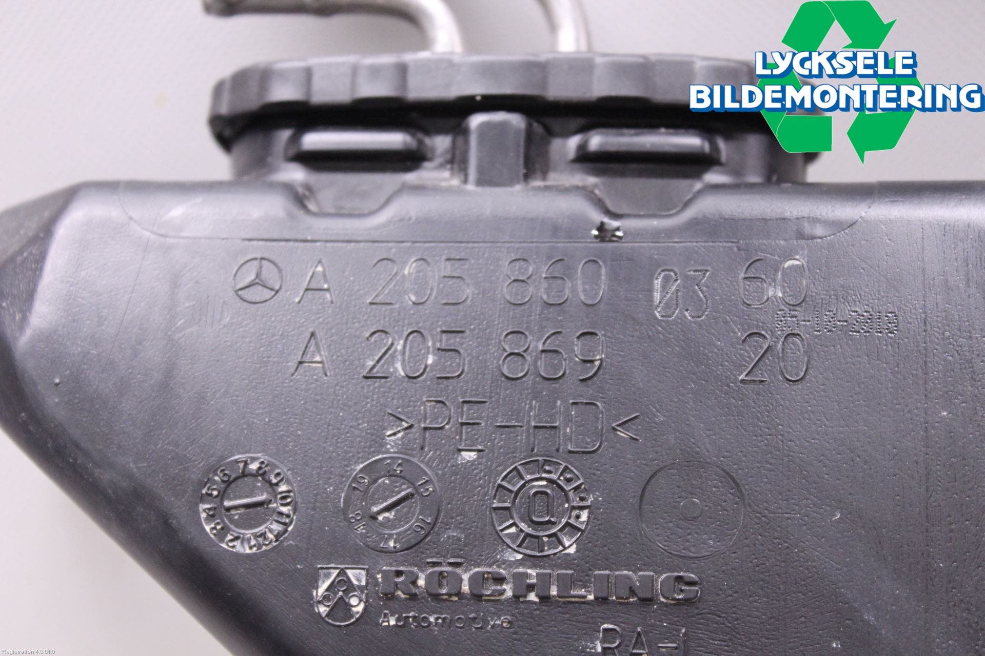 Mercedes-Benz MB C-KLASS (W205) 14-21 Spolartank Vindruta-Strål