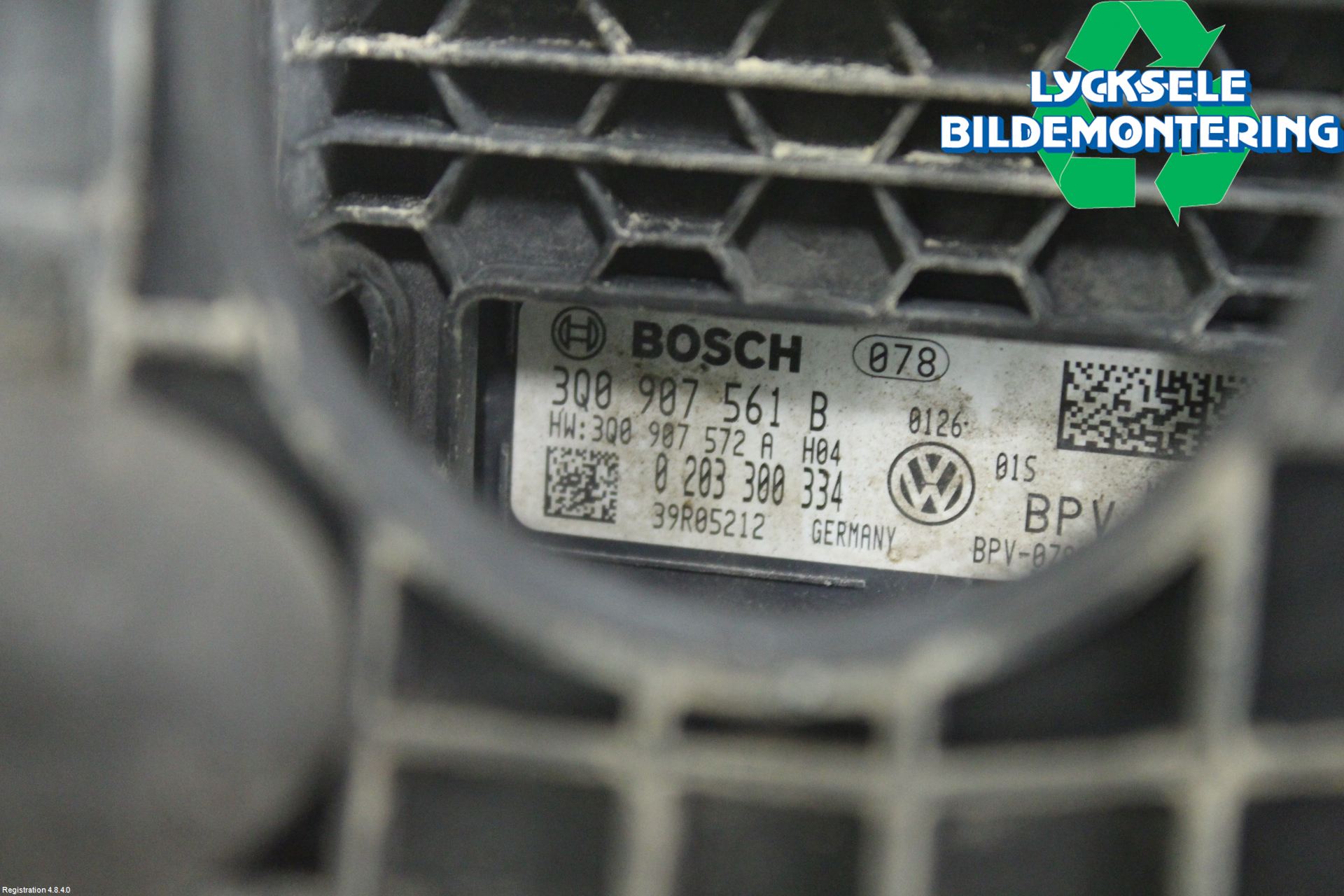 Volkswagen VW PASSAT 15-19 Sensor Aktivt Kollisionsskydd