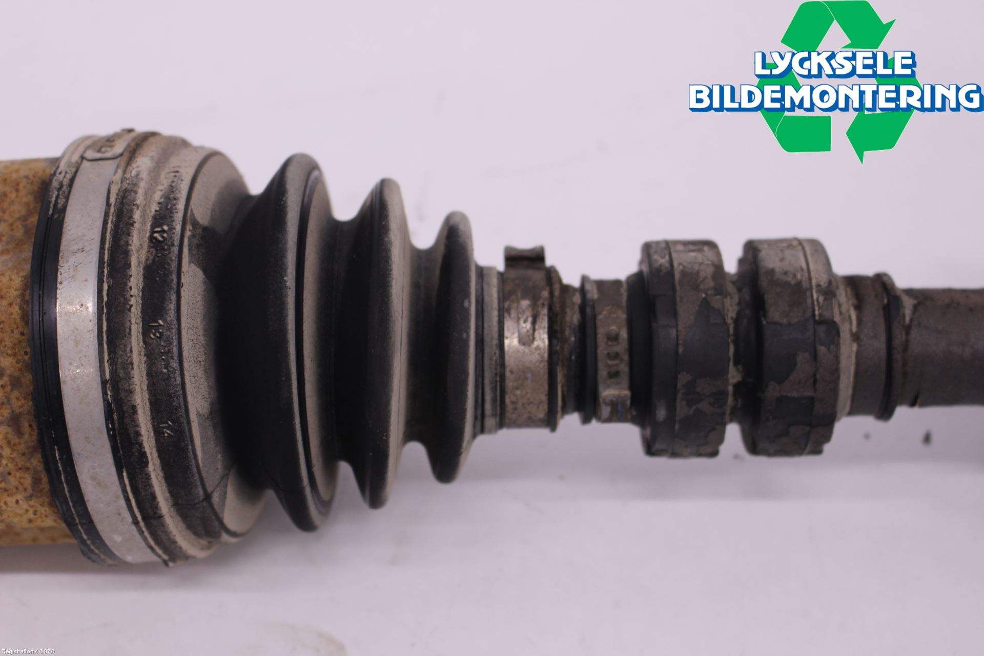 Nissan QASHQAI 10-14 Drivaxel Fram Vänster