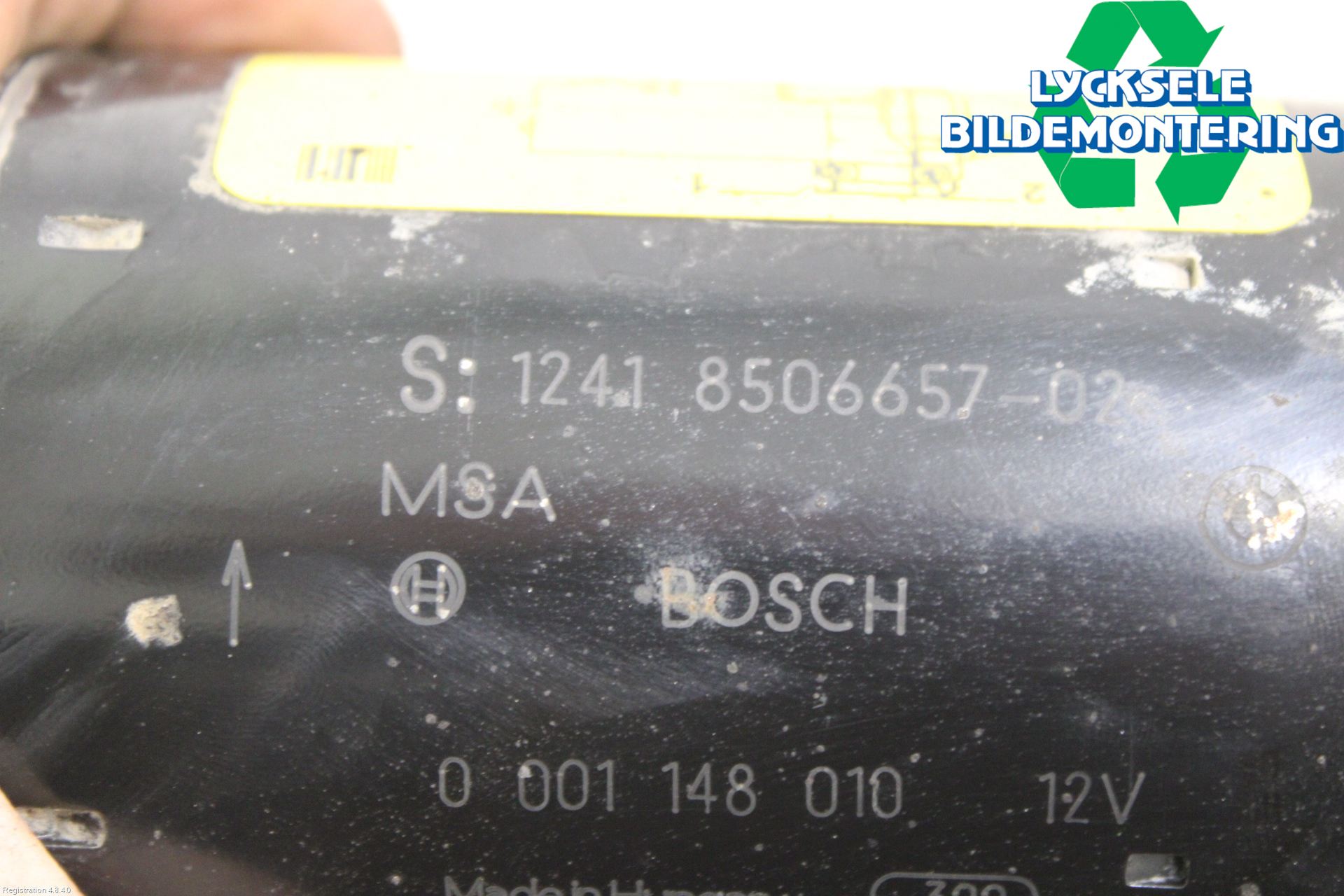 BMW X3 F25 10-17 Startmotor Diesel