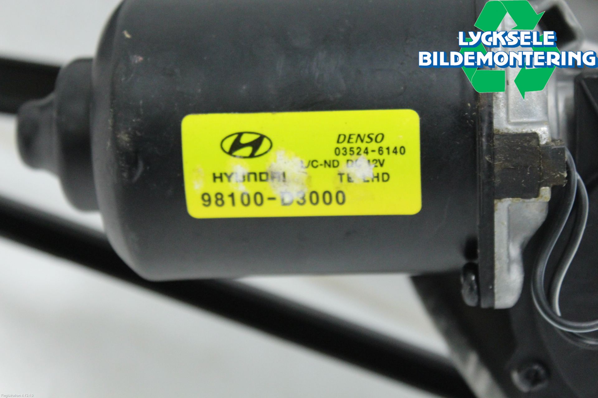 Hyundai TUCSON 05- Torkarmekanism Vindruta