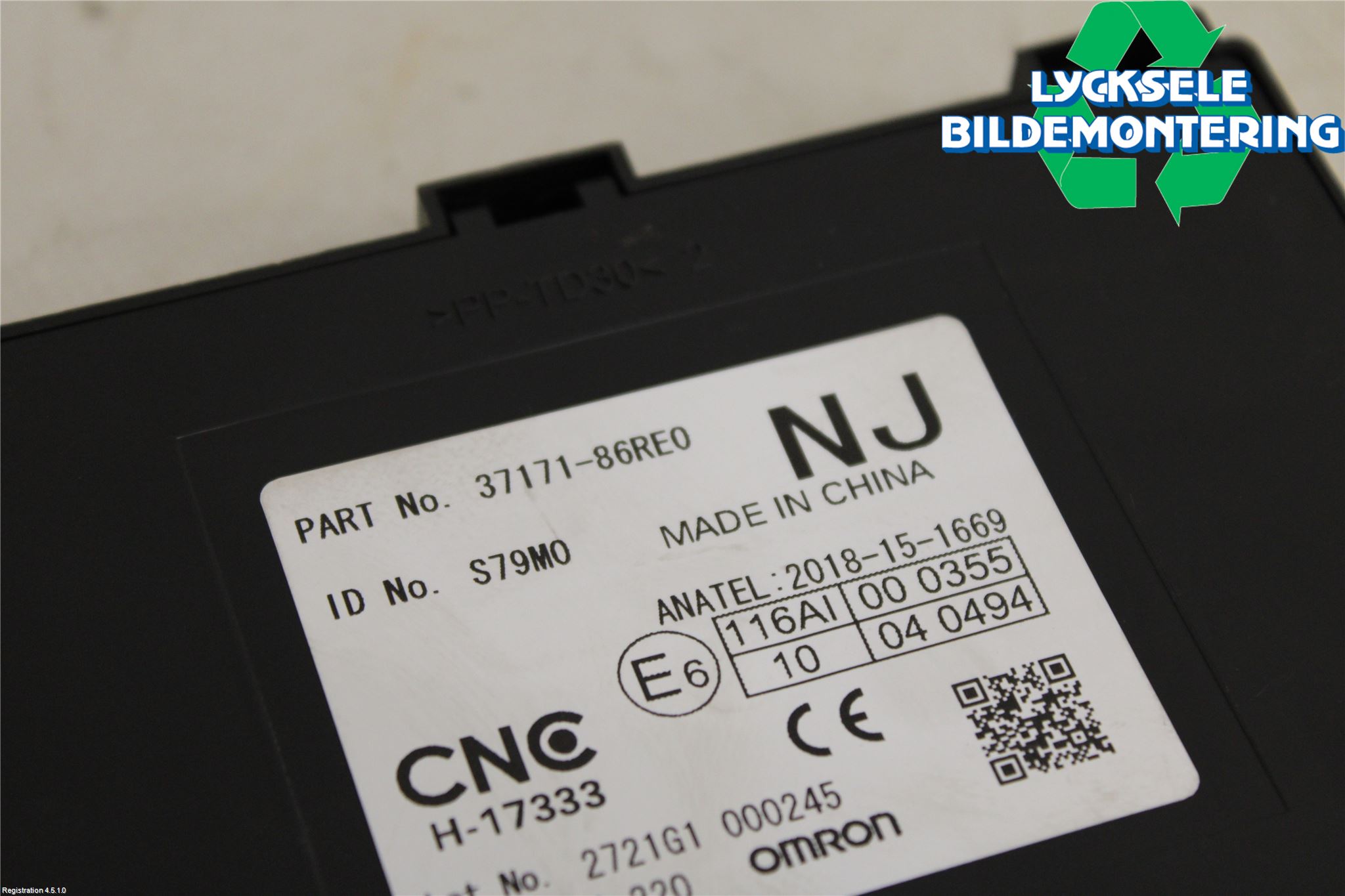 Suzuki VITARA 15- Styrenhet Övrigt