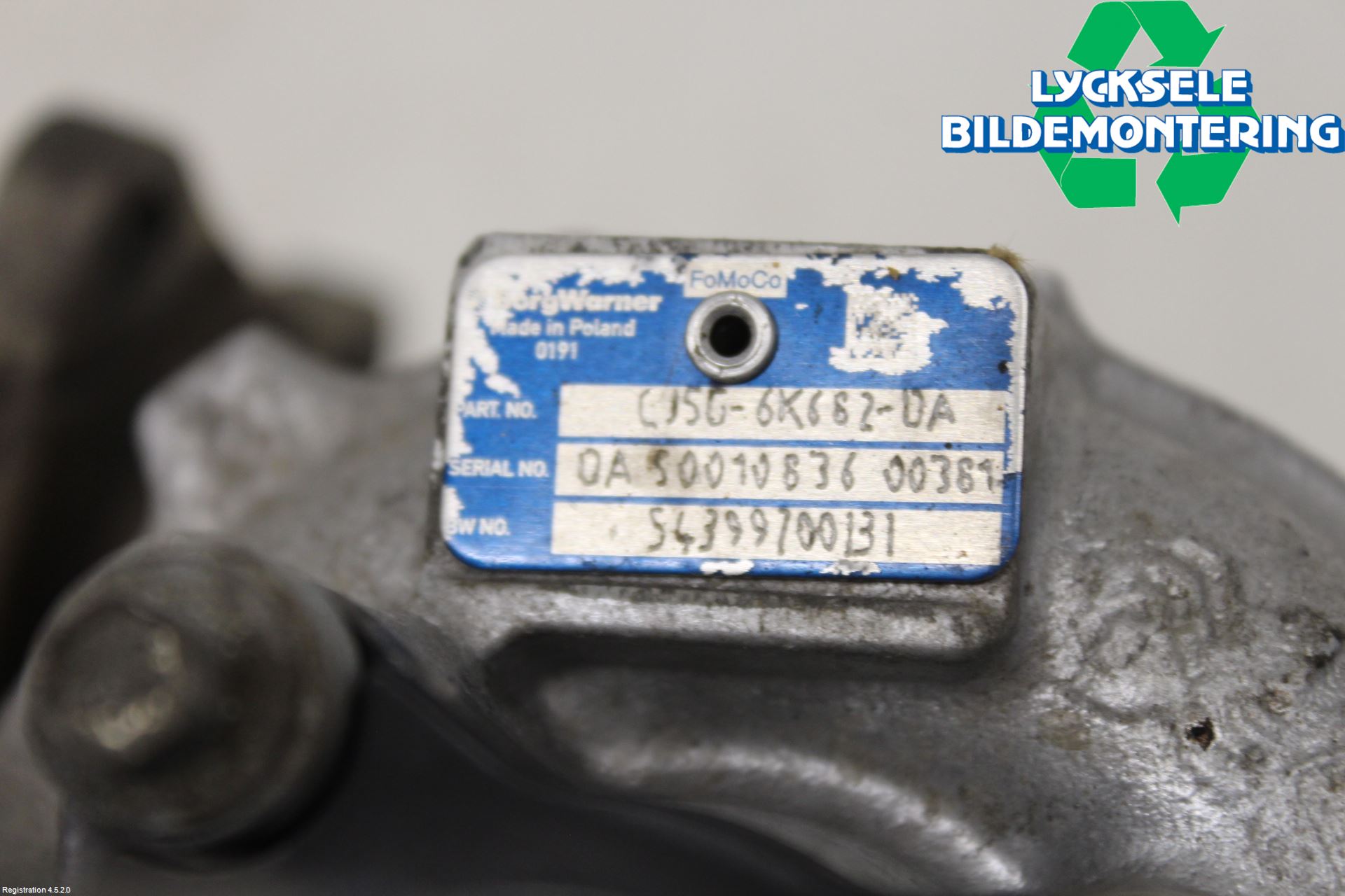 Ford FOCUS 11-14 Turboaggregat