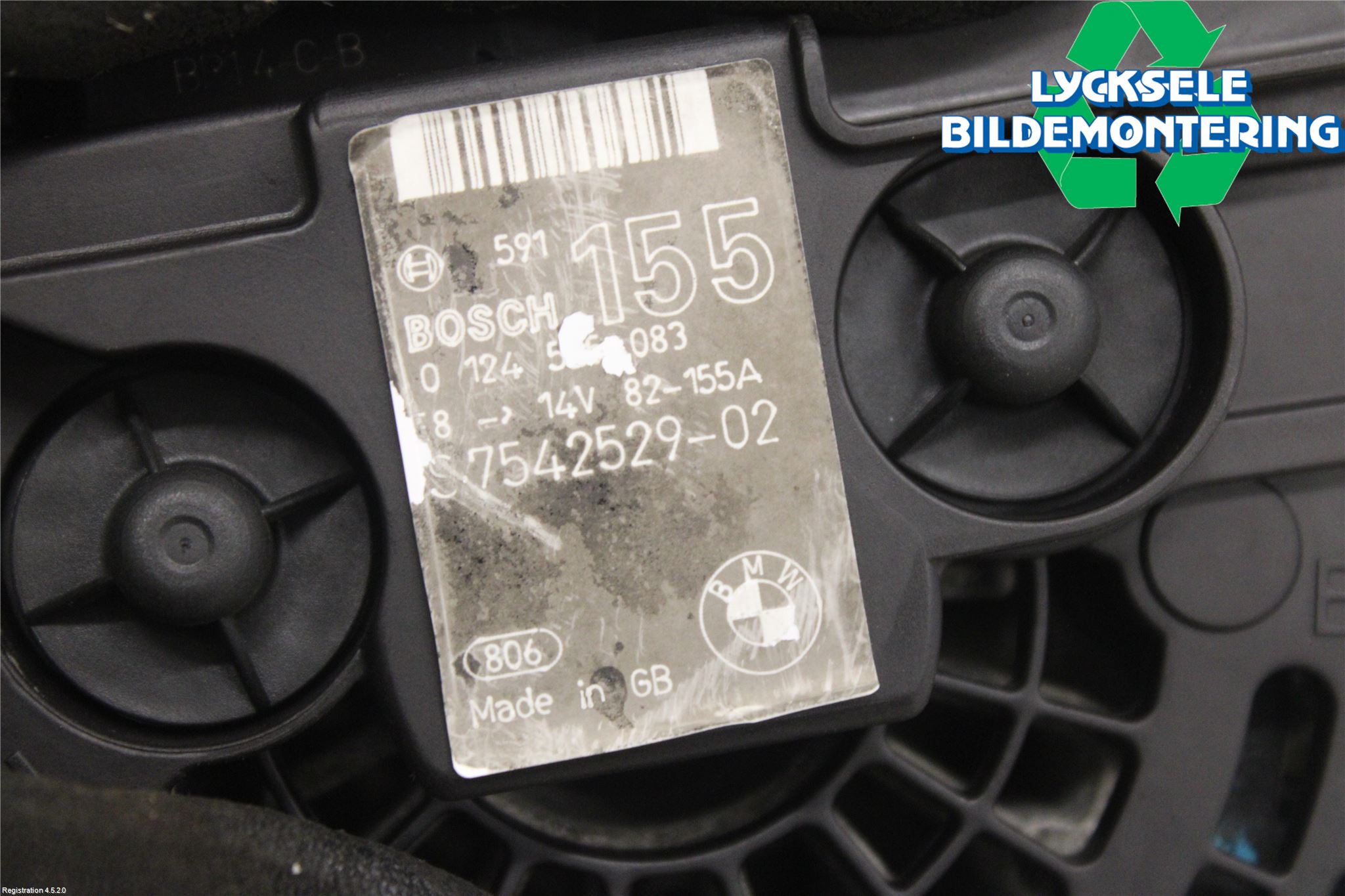 BMW 3 E90/91 SED/TOU 05-12 Generator
