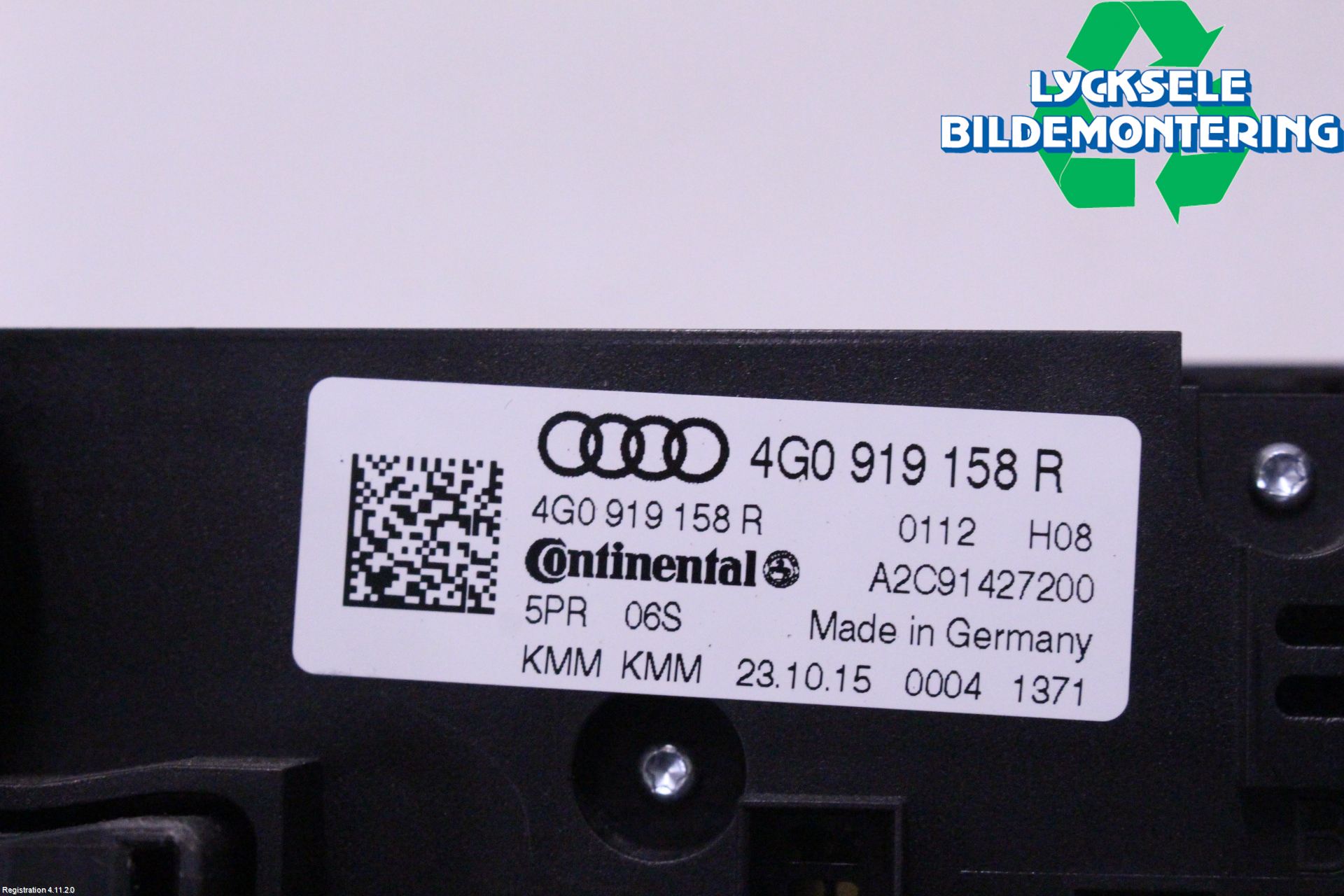 Audi A6 ALLROAD 12-18 Ac Styrenhet Ac Manöveren