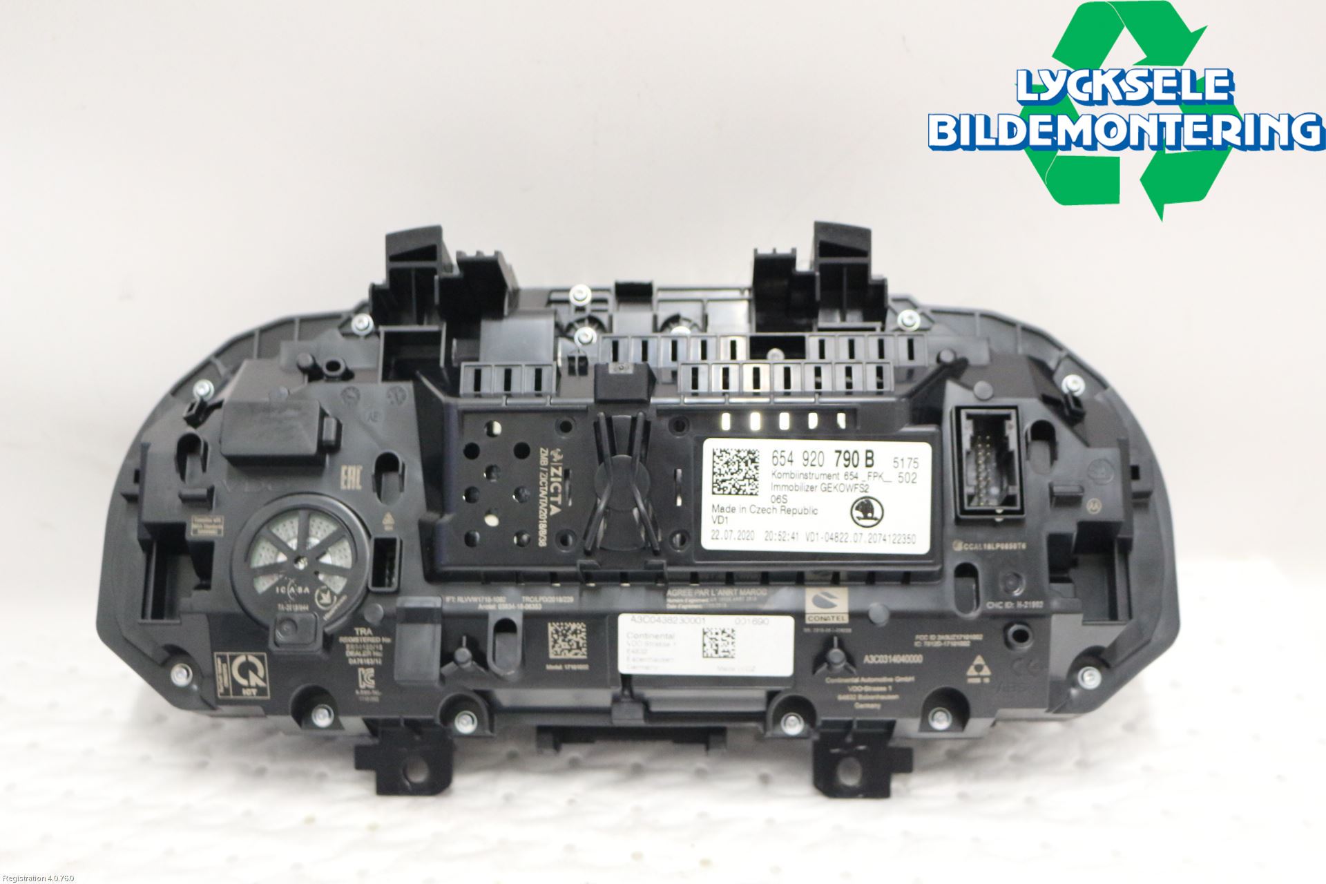 Skoda SCALA 19- Instrument Komb