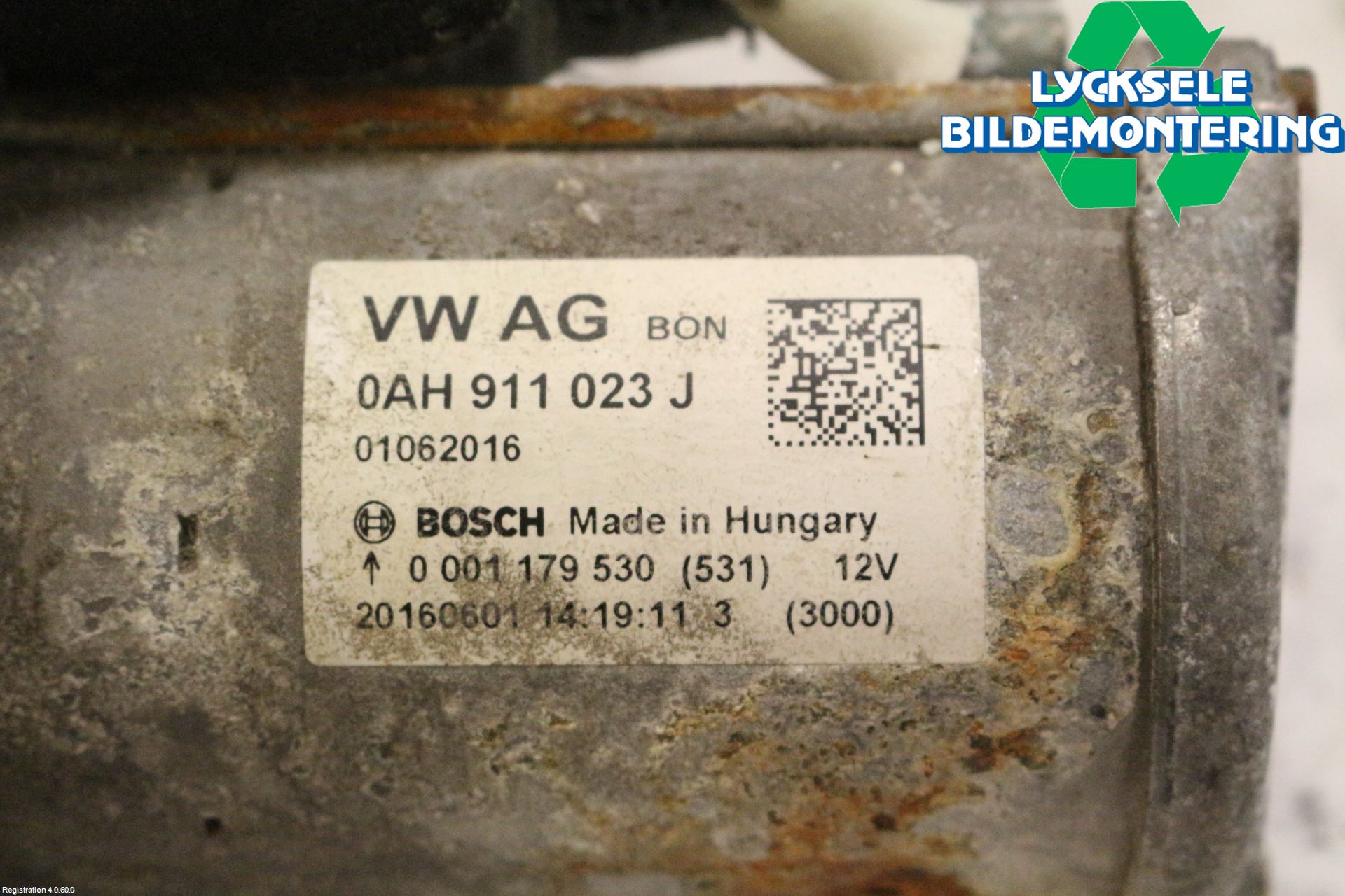 Volkswagen VW GOLF / E-GOLF VII 13-20 Startmotor