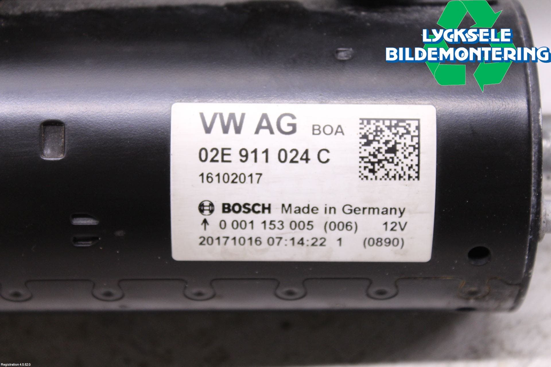 Audi Q3 8U 12-18 Startmotor Diesel