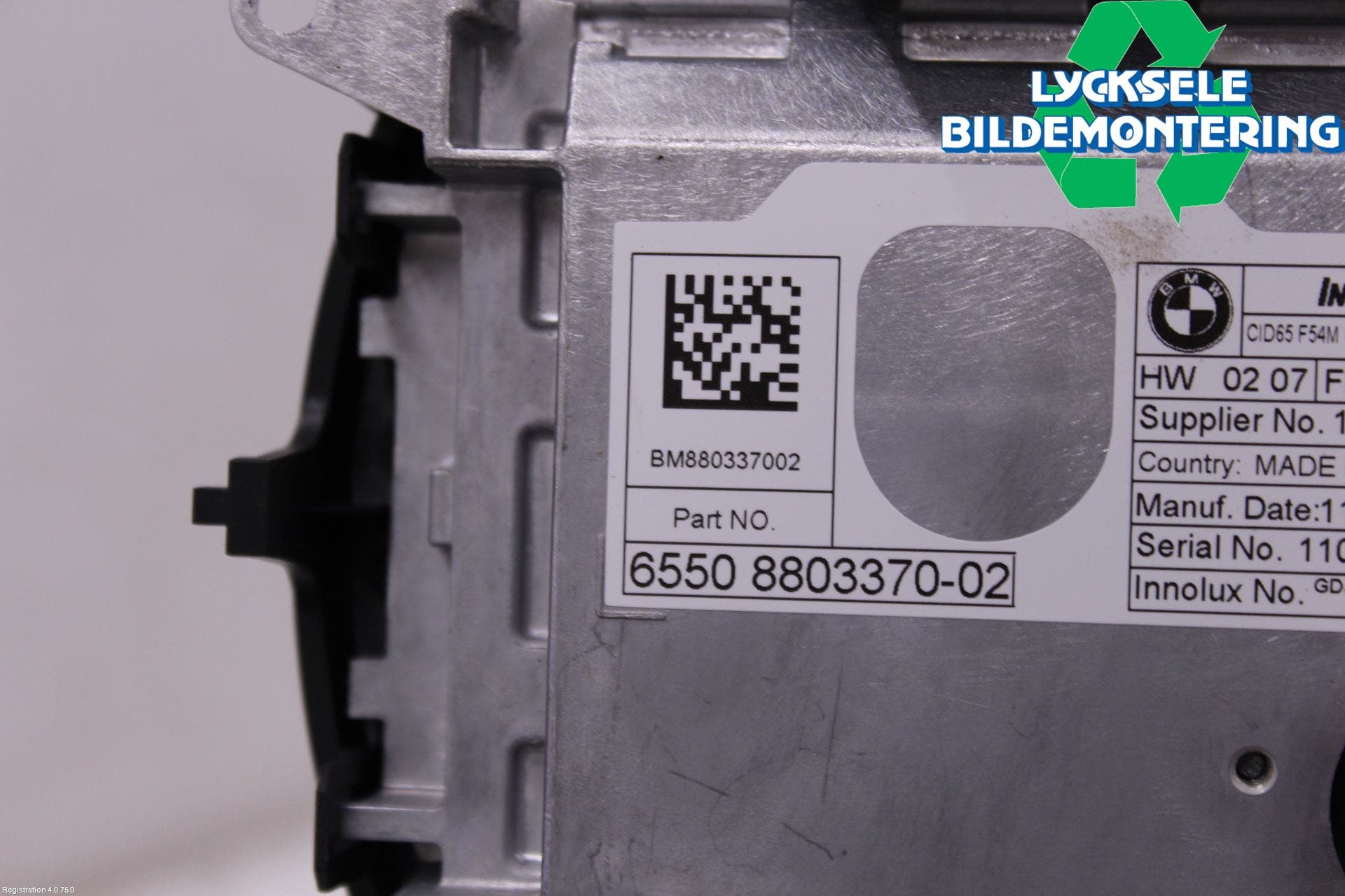 Mini COUNTRYMAN F60 17-23 Bildskärm