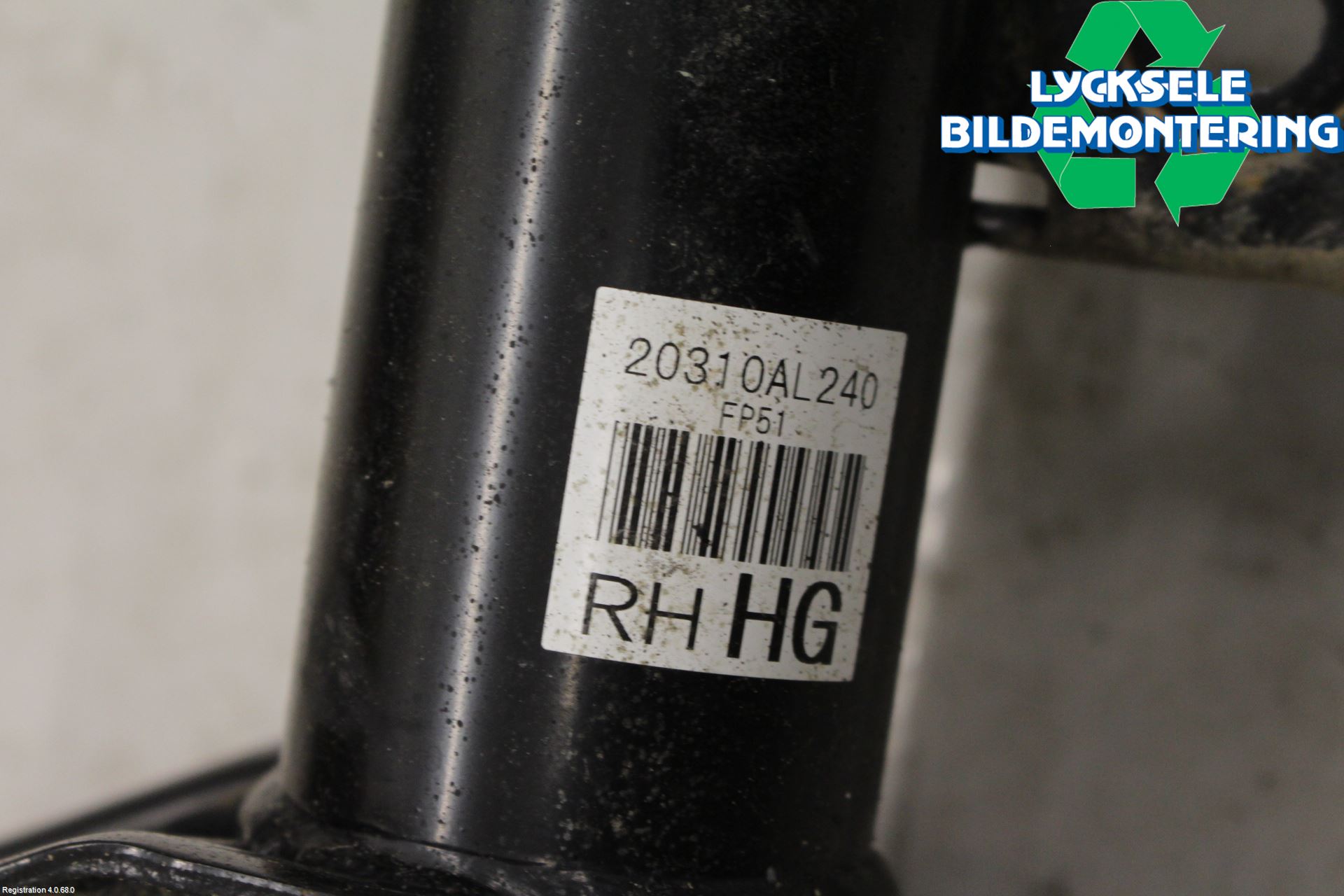 Subaru OUTBACK 15-20 Fjäderben Fram Höger