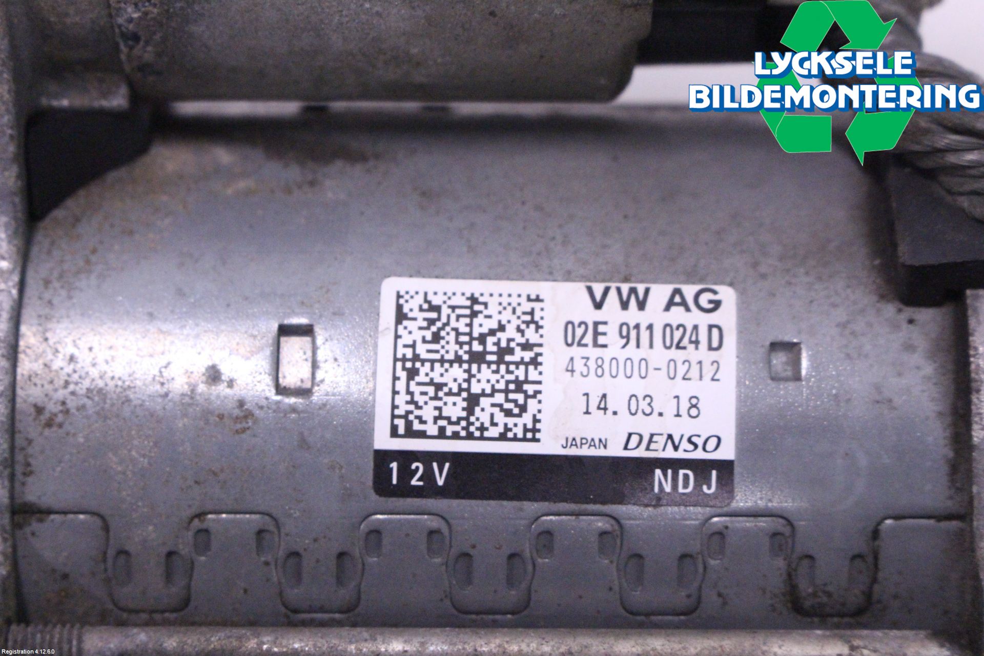 Volkswagen VW GOLF / E-GOLF VII 13-20 Startmotor