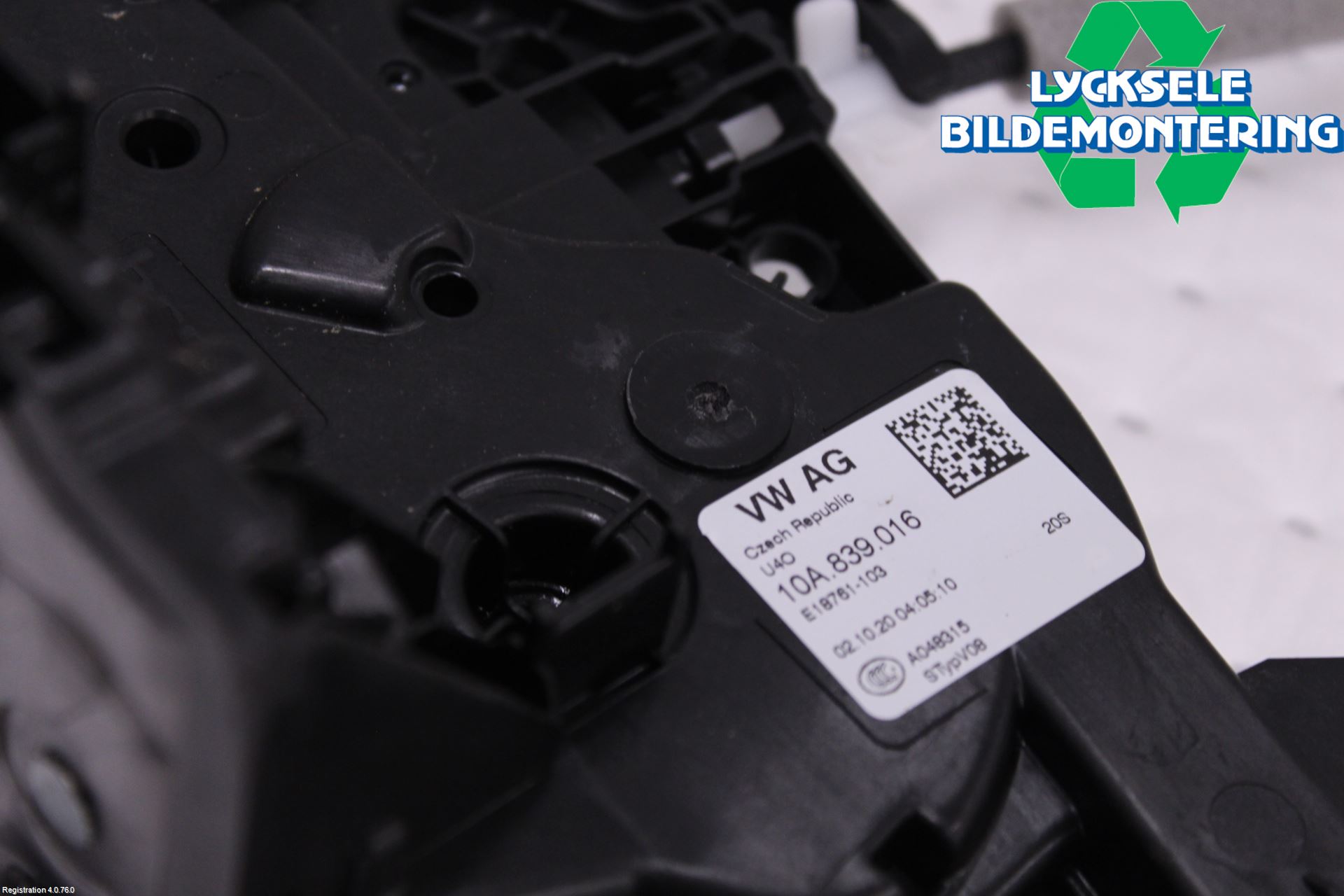 Volkswagen VW T-CROSS 19- Låskista-Dörrlås