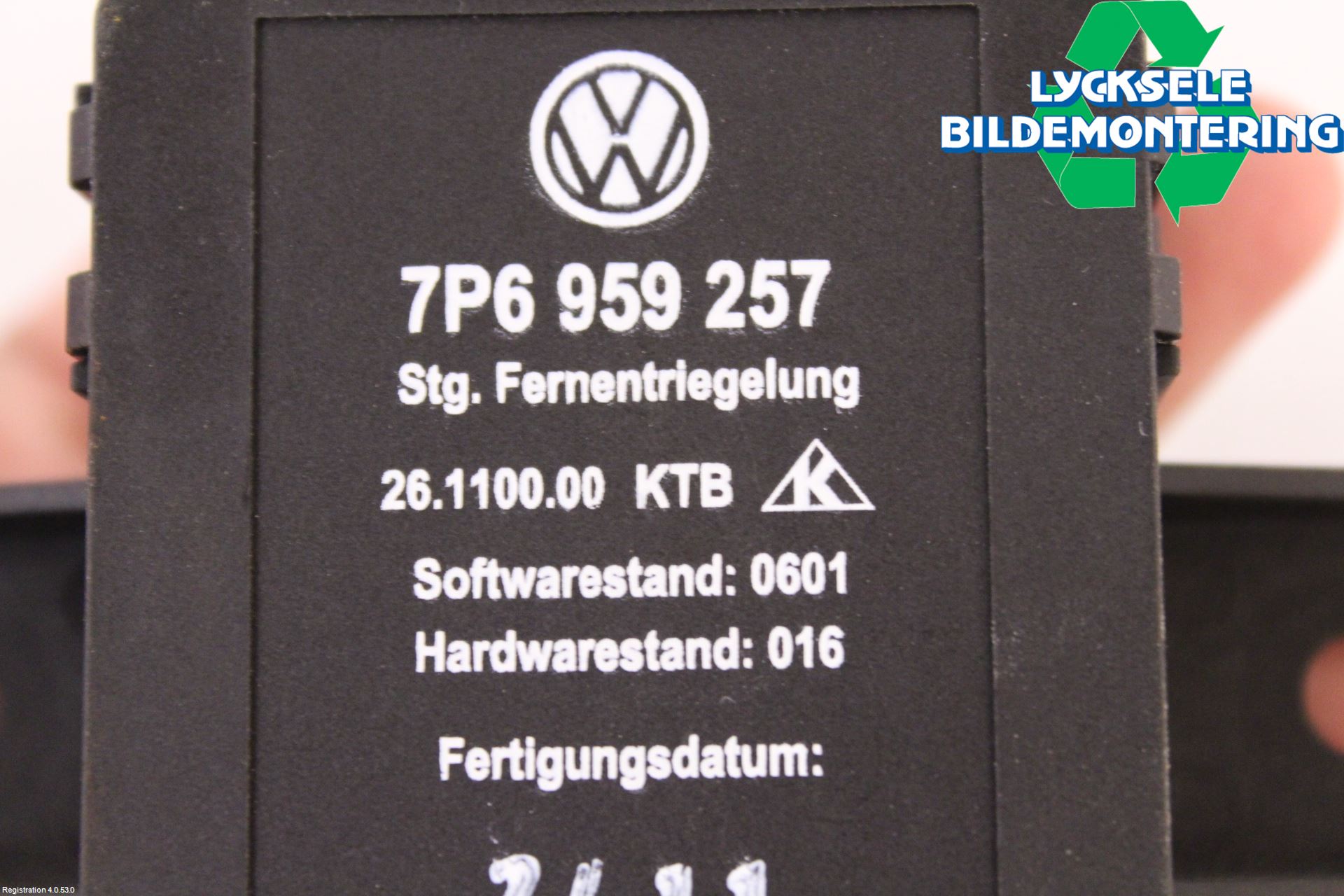Volkswagen VW TOUAREG 7P 11-18 Styrenhet Övrigt