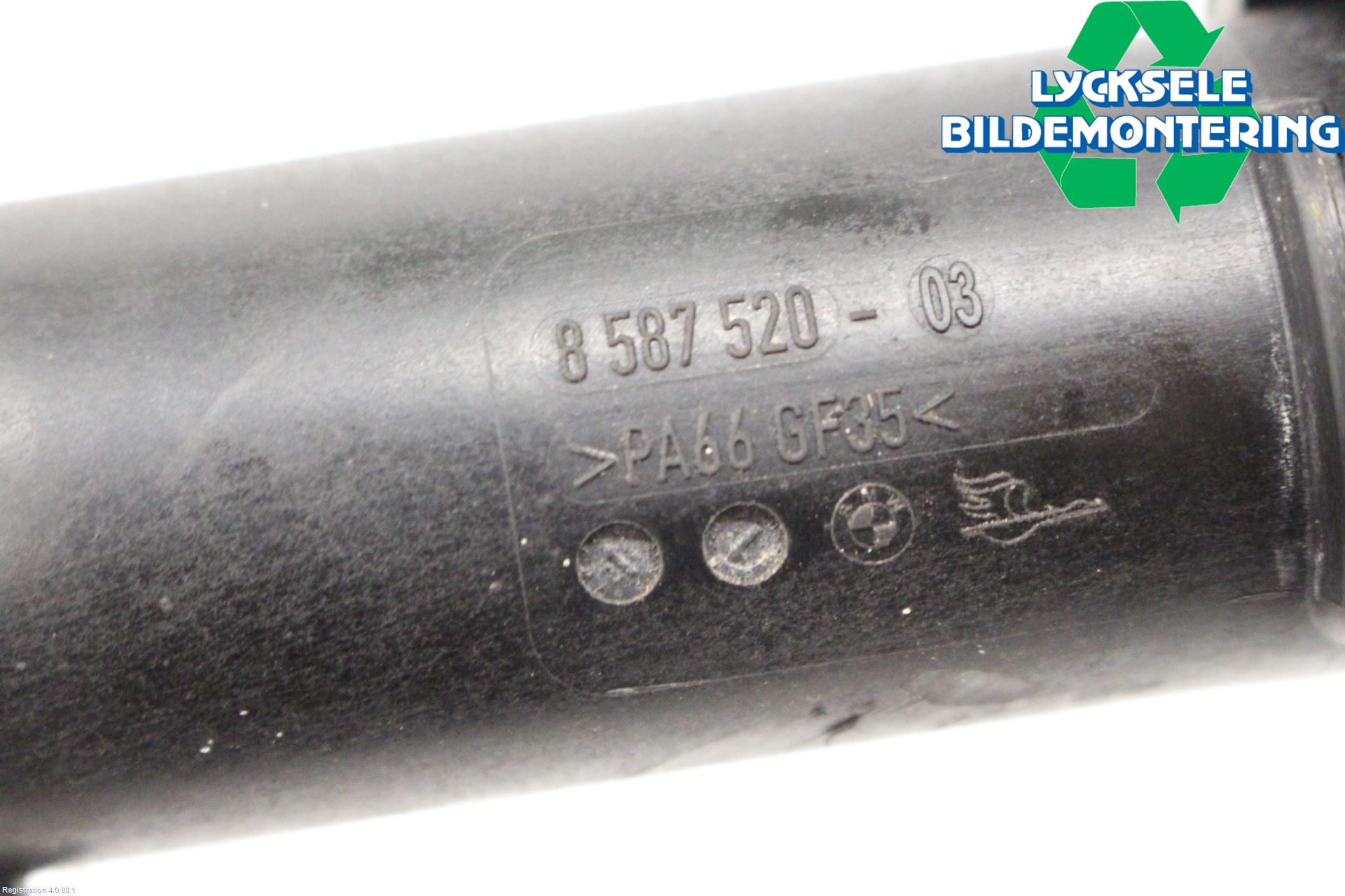 BMW 3 G20/G21/G80/G81 19- Laddluft-Intercoolerrör