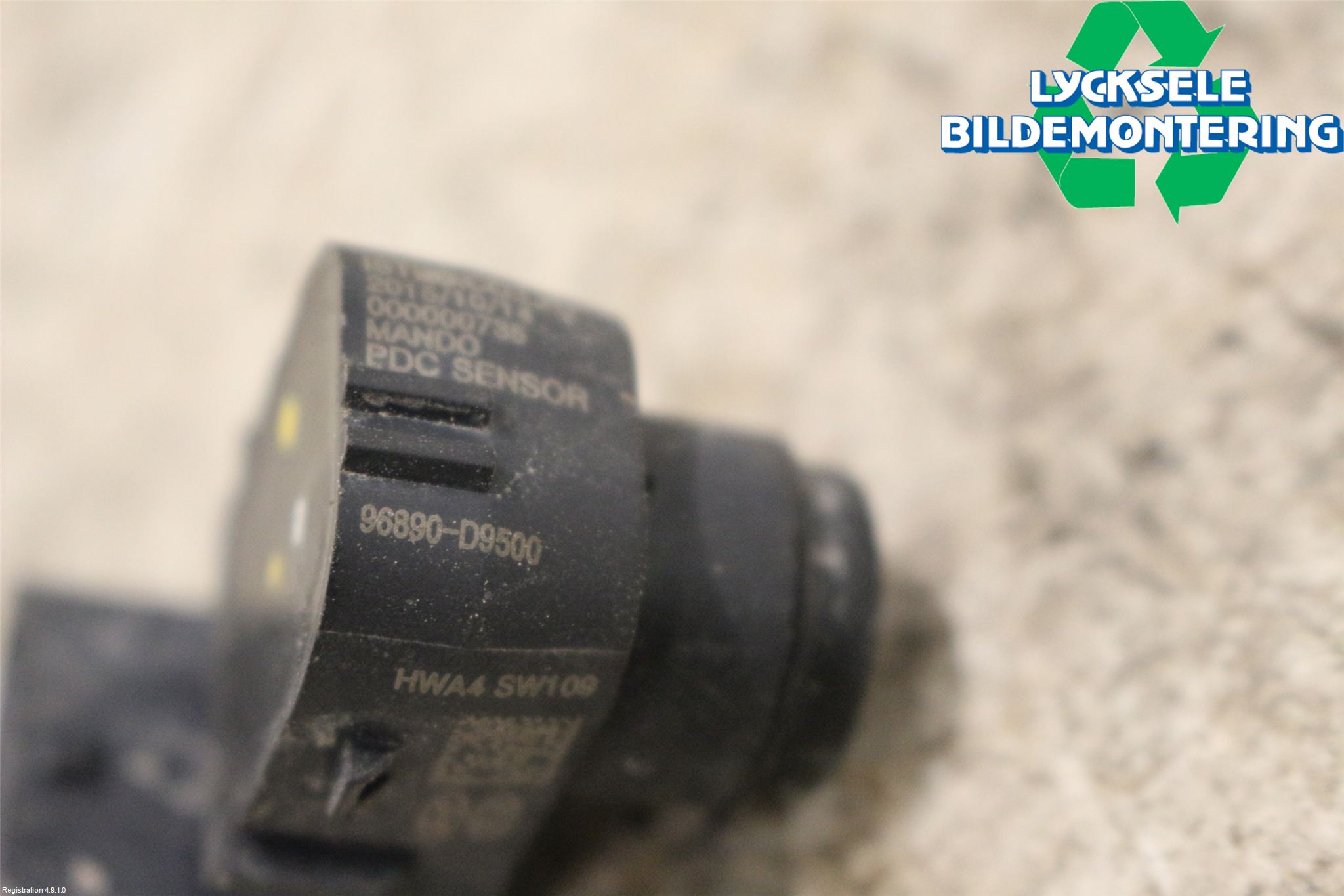 Kia SPORTAGE (QL) 16-21 Parkeringshjälp Backsensor