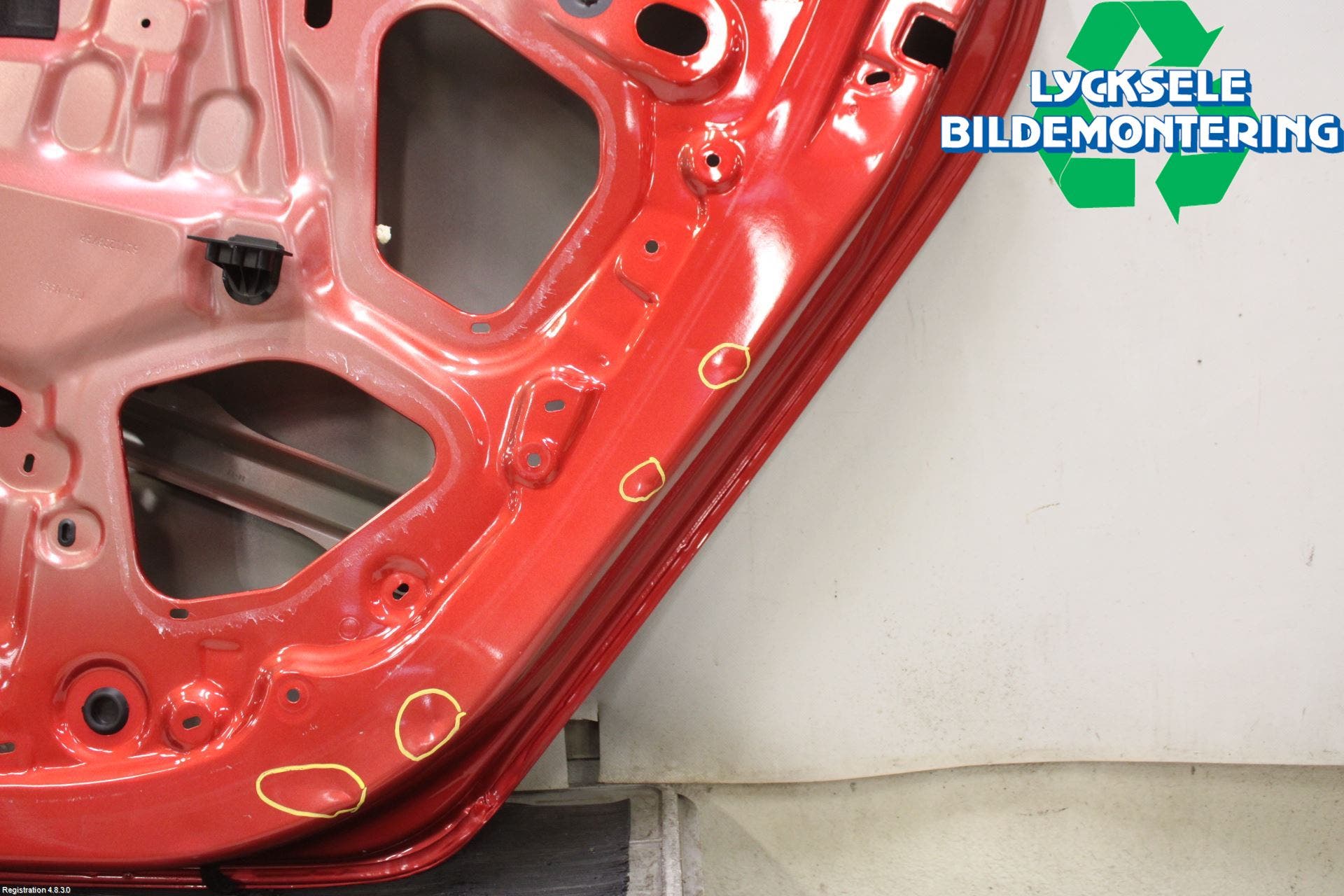 Renault CLIO IV 12-16 Dörr Bak Höger