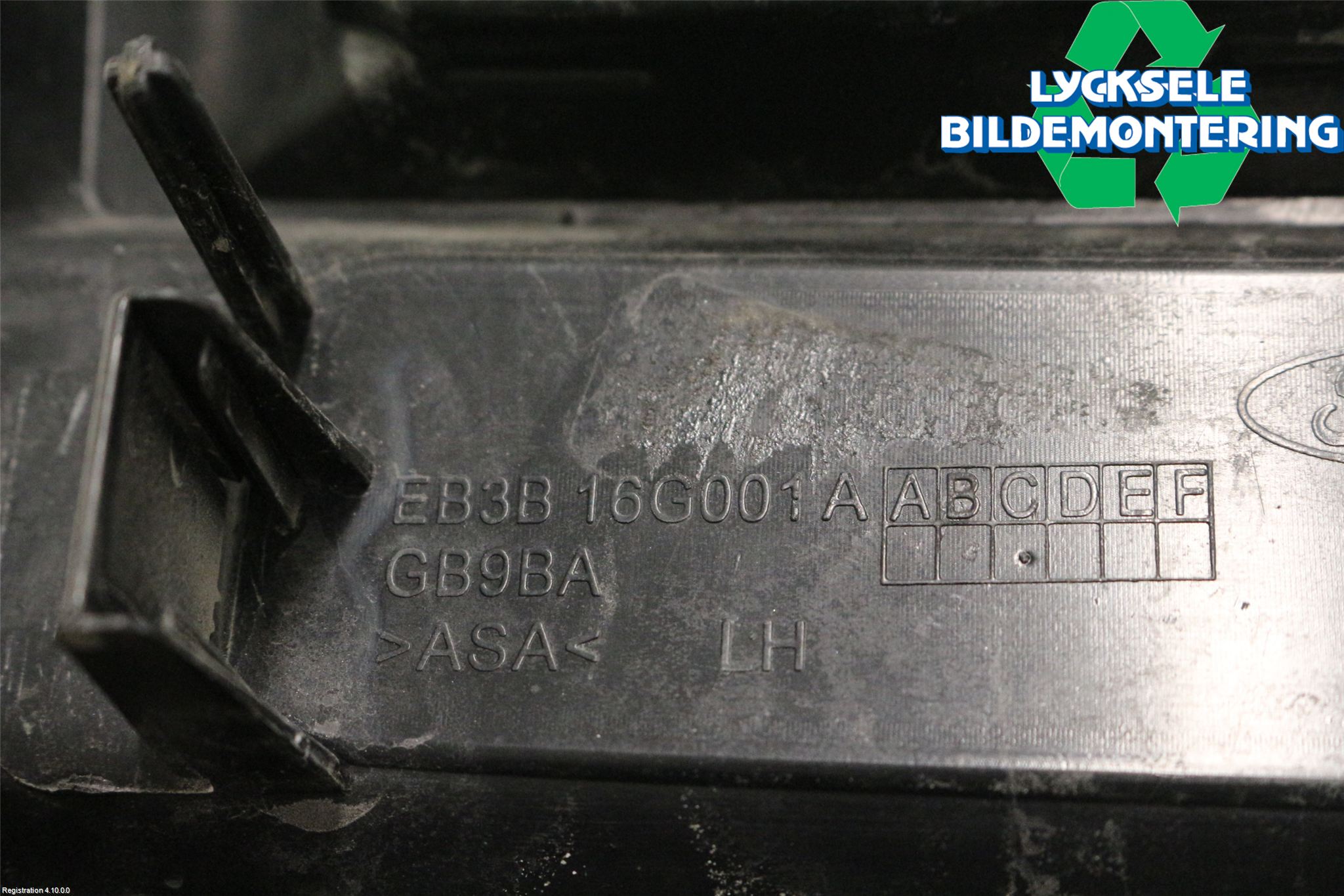 Ford RANGER EU 12-23 List Framskärm Vä