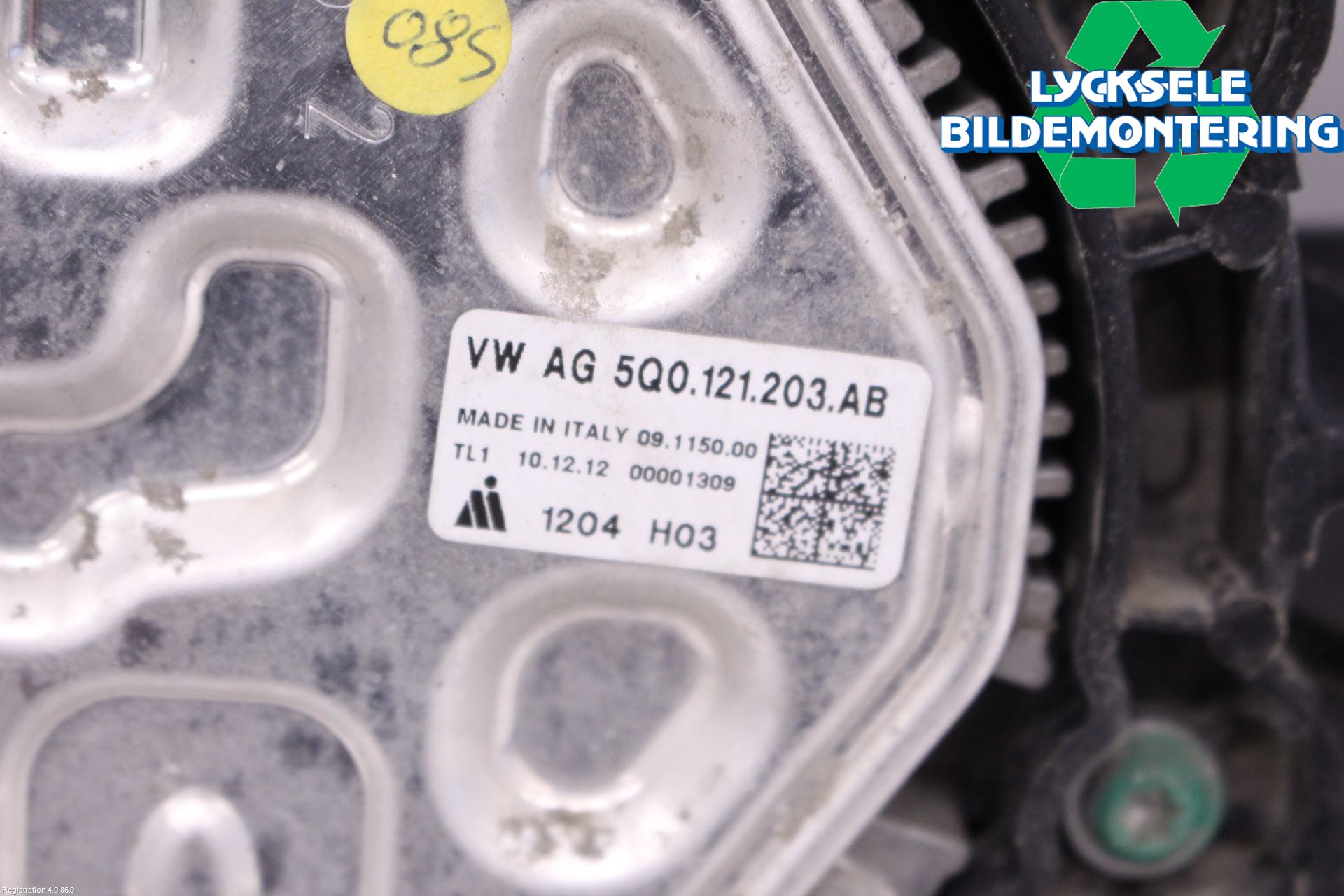Volkswagen VW GOLF / E-GOLF VII 13-20 Kylfläkt El