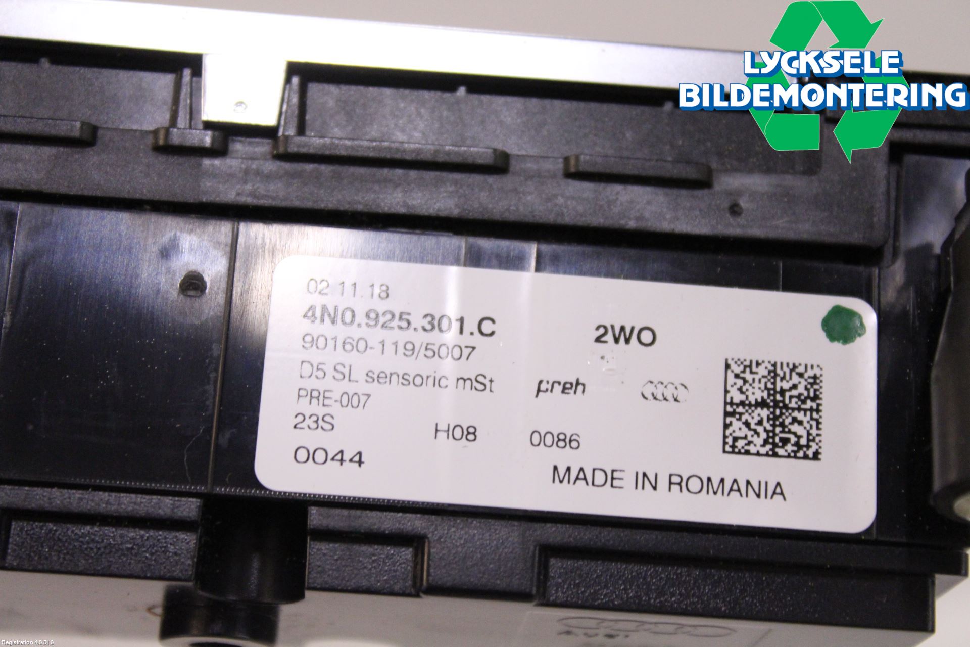 Audi Q8/SQ8 4M 19- Strömställare Multifunktion