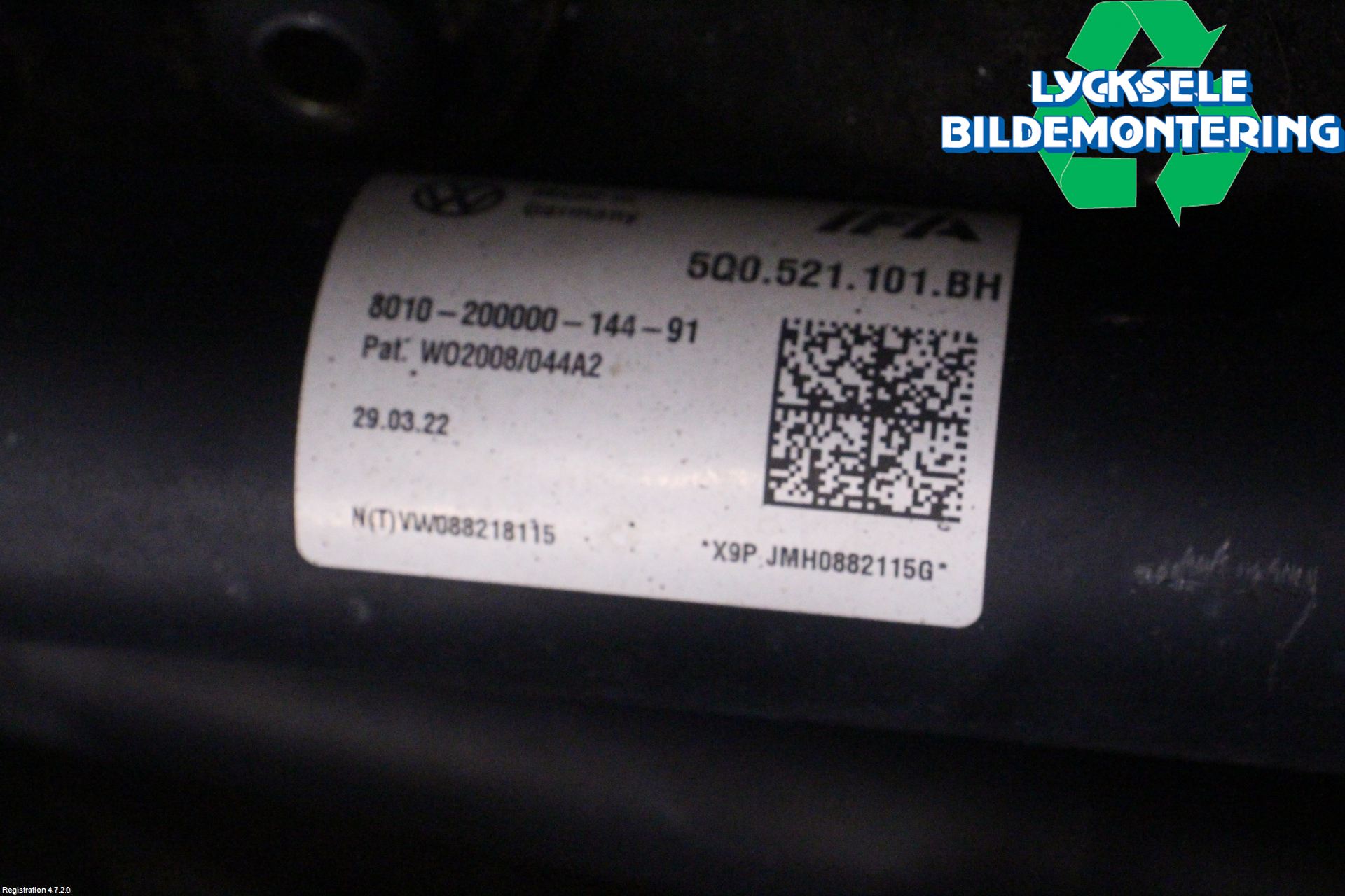 Volkswagen VW T-ROC 18- Mellanaxel Komp