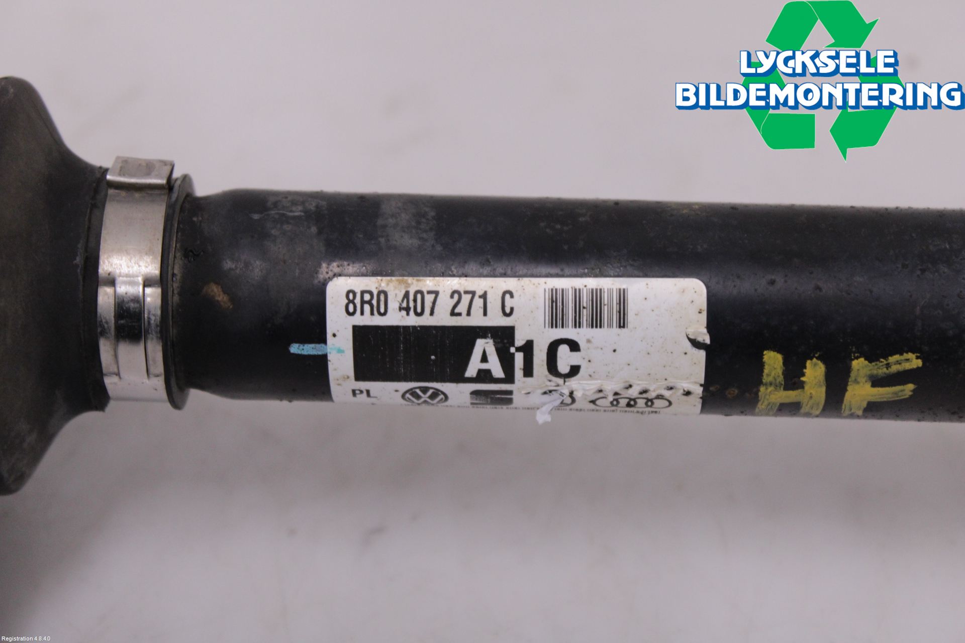 Audi Q5 09-16 Drivaxel Fram Höger