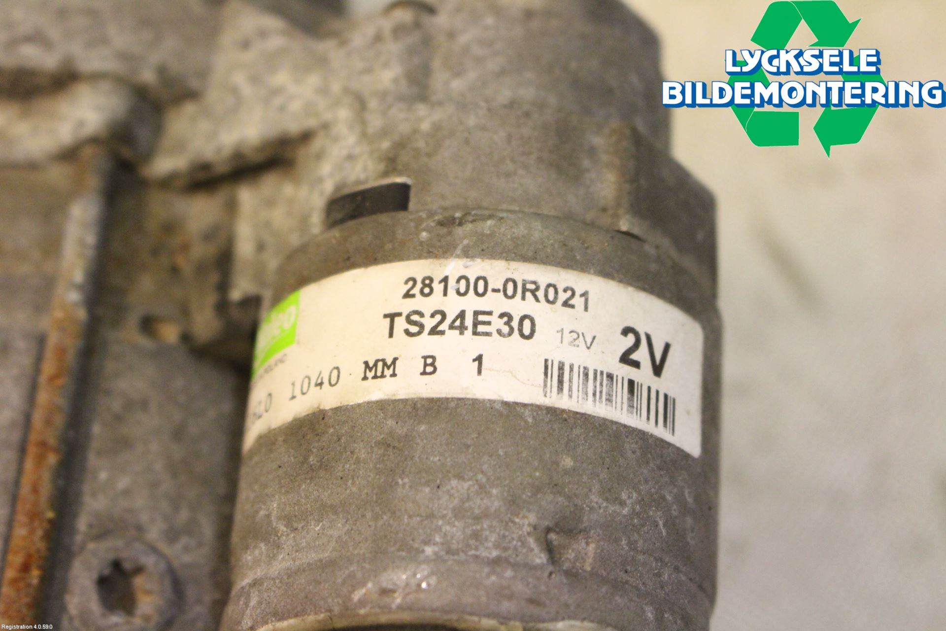 Toyota AVENSIS 09-15 Startmotor Diesel
