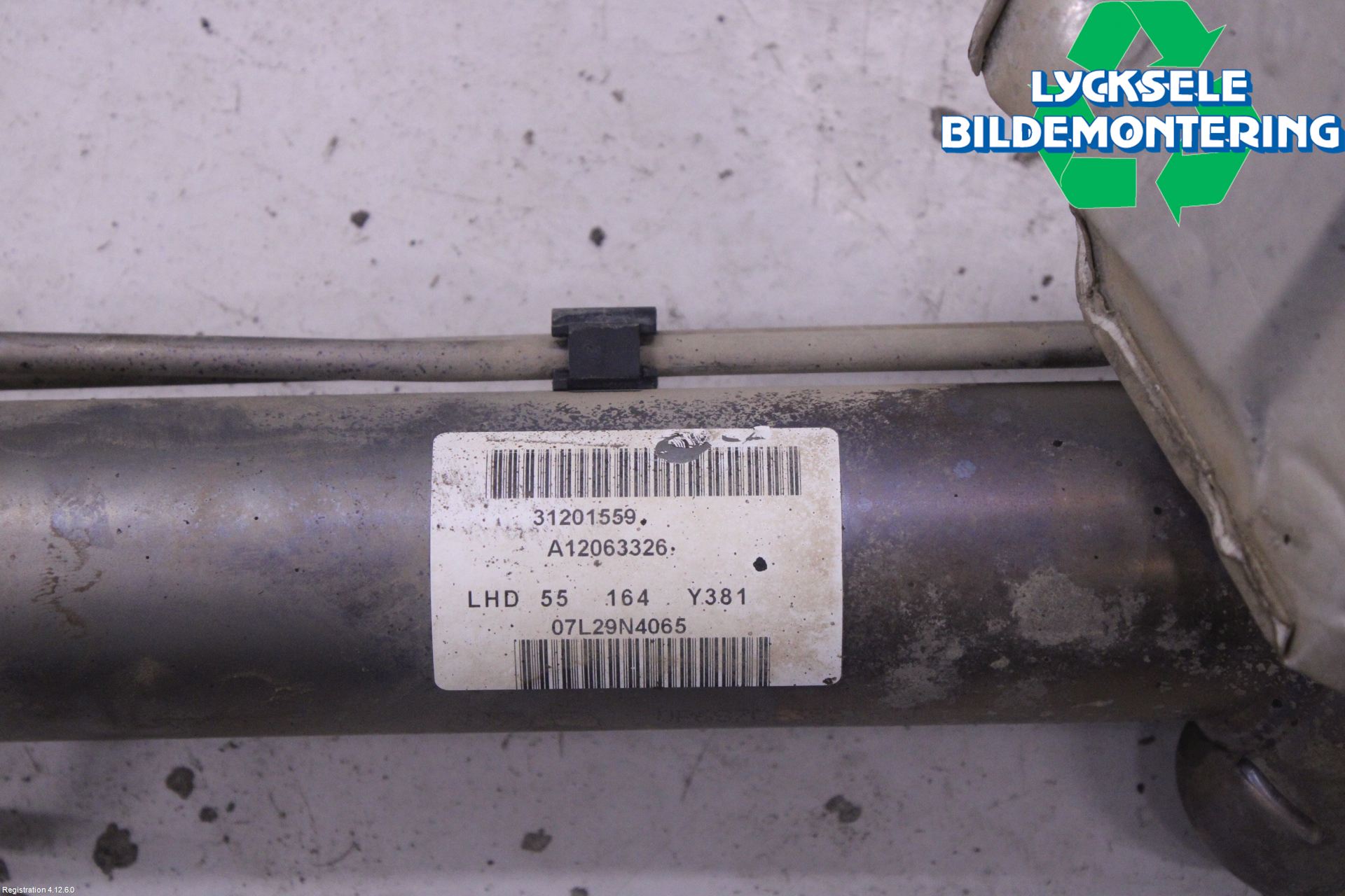 Volvo XC70 08-13 Styrväxel Servo -Snäcka