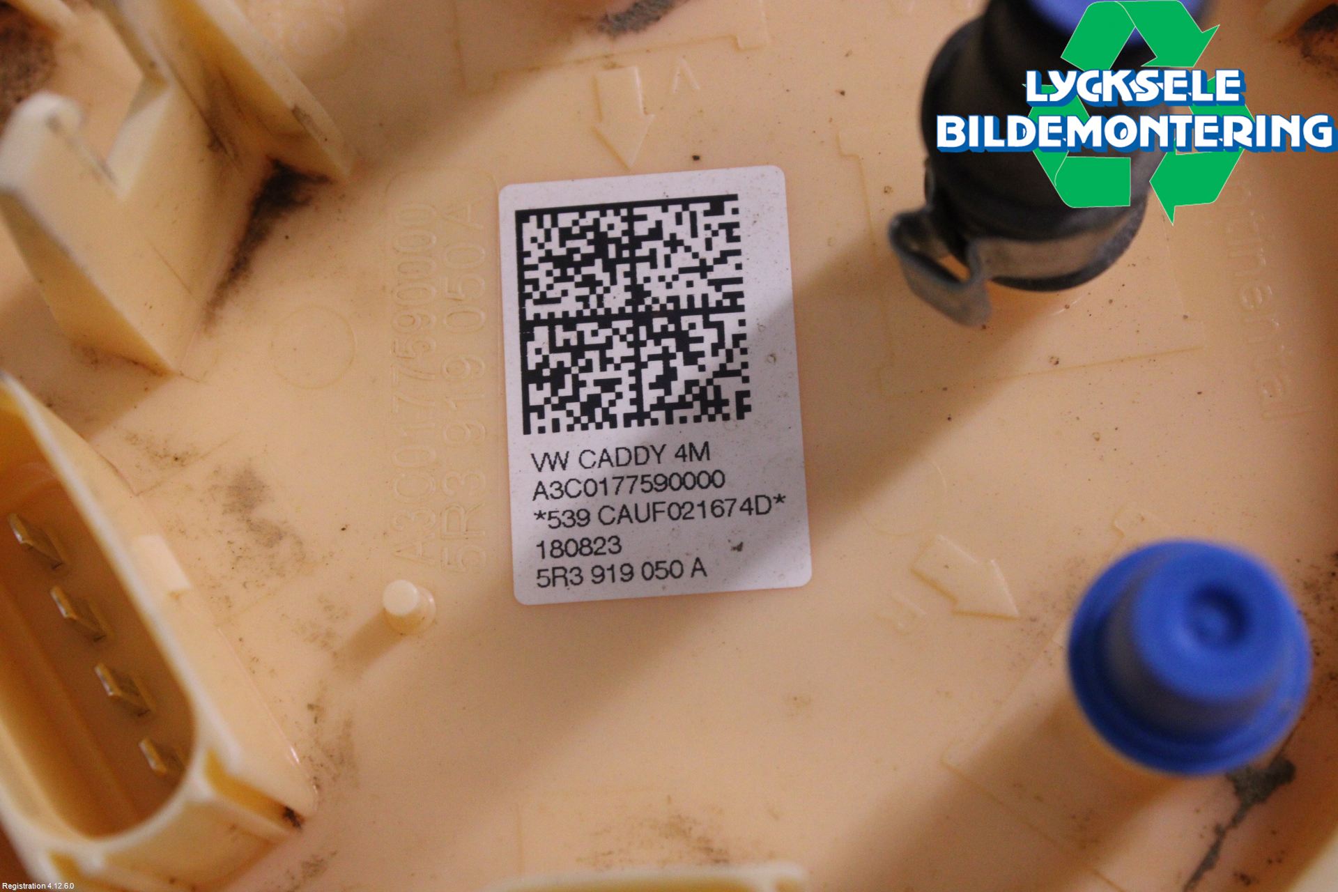 Volkswagen VW CADDY 21- Bränslepump El