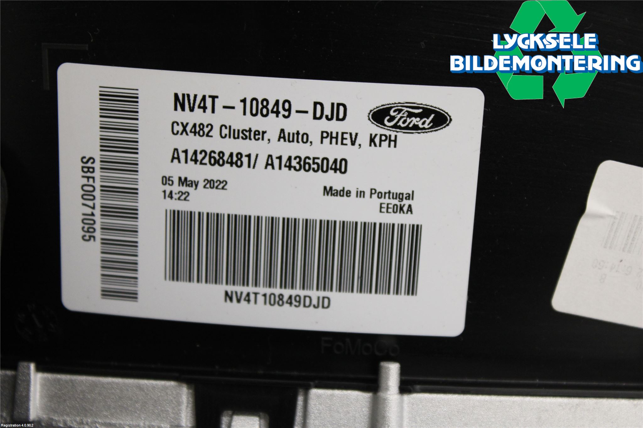 Ford KUGA/KUGA PHEZ/FHEV 20- Instrument Komb