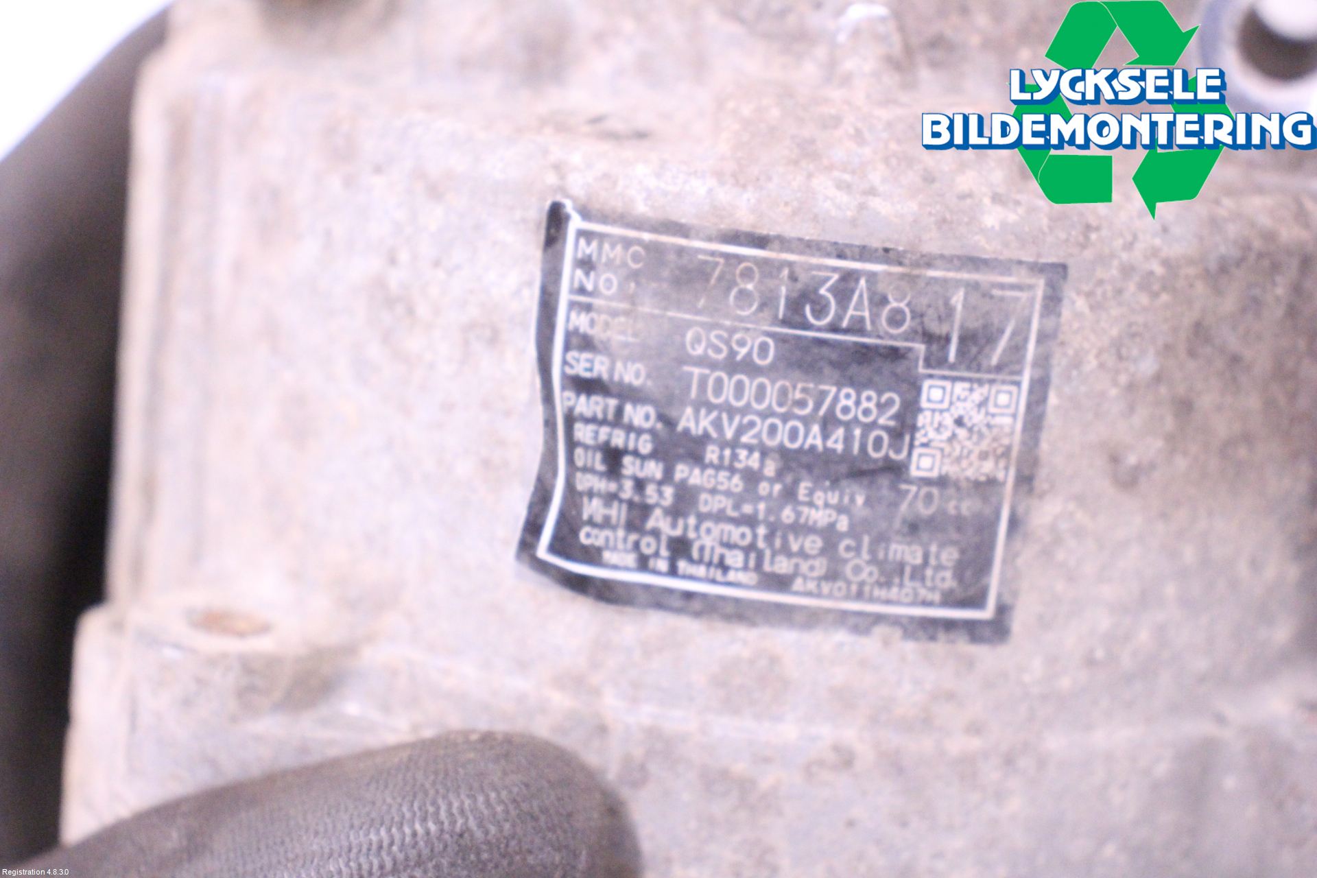 Mitsubishi ASX 10-22 Ac Kompressor