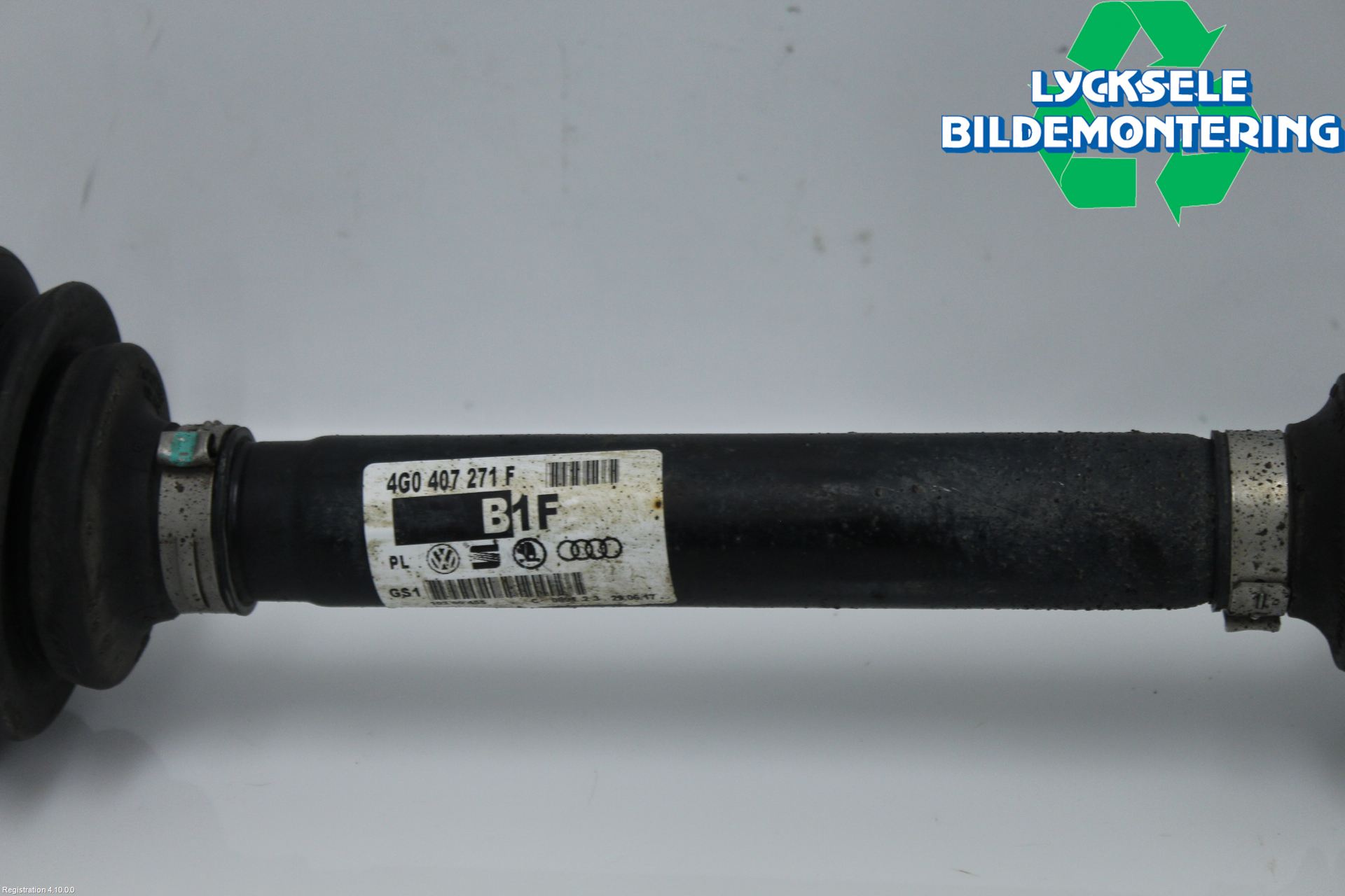 Audi A6 ALLROAD 12-18 Drivaxel Fram Vänster