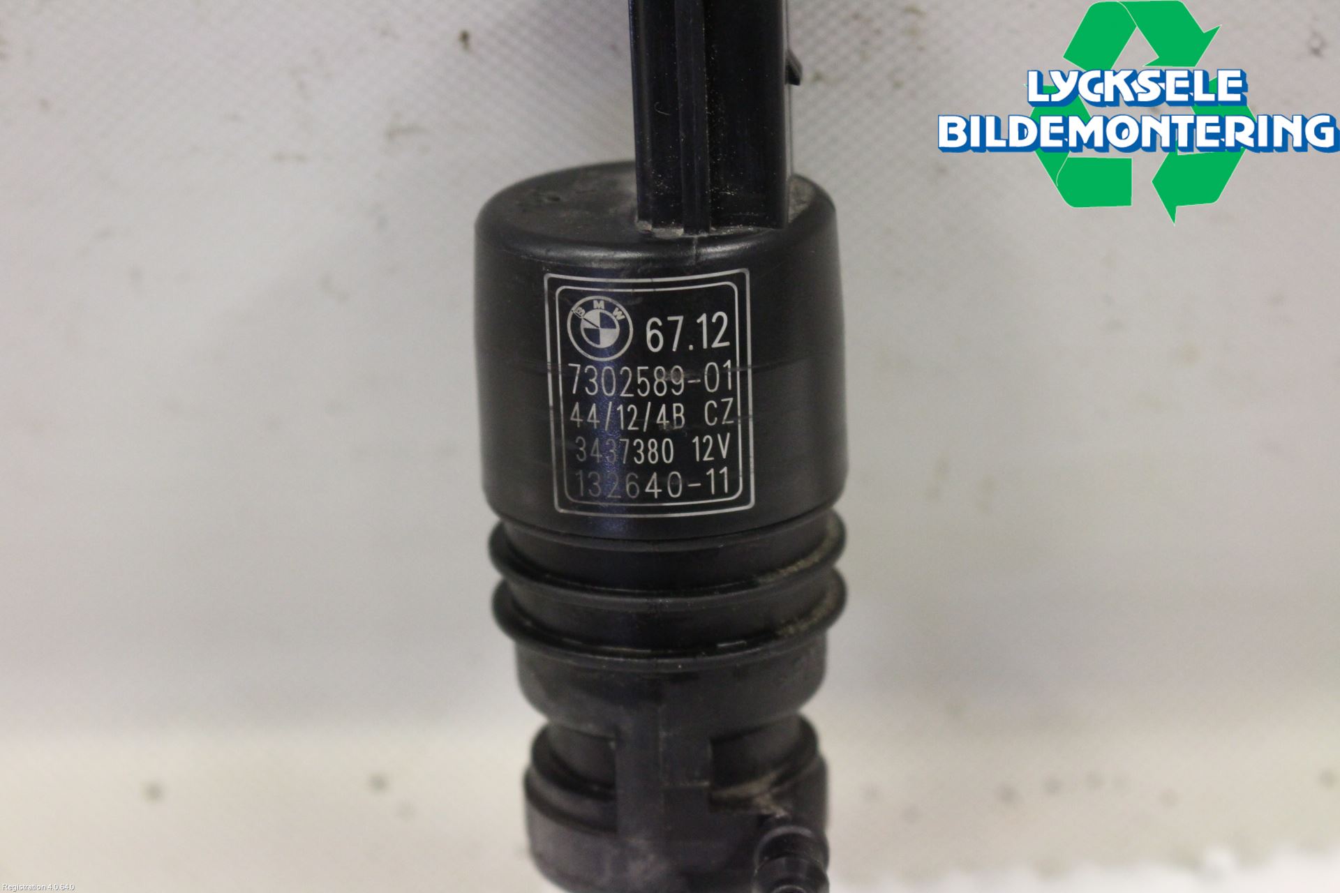 BMW 1 F20/F21 11-19 Spolarpump Vindruta
