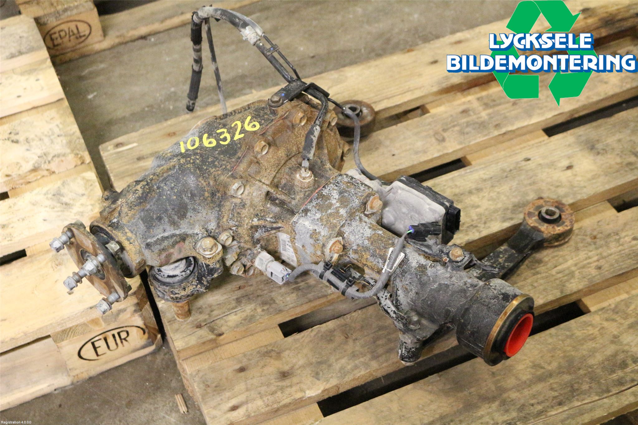 Toyota HILUX 16- Framvagn Diffrential