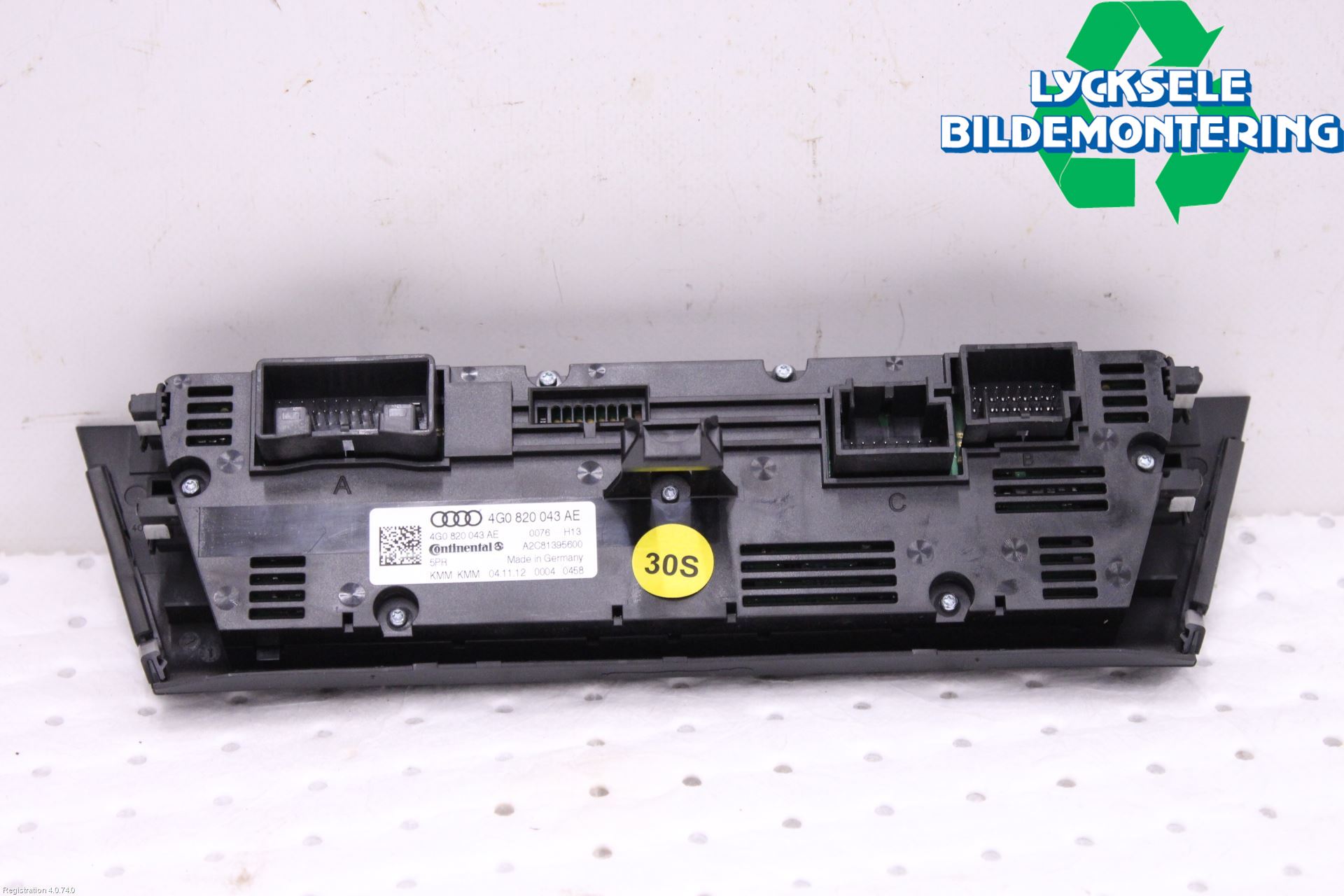 Audi A6/S6 4G 11-18 Ac Styrenhet Ac Manöveren